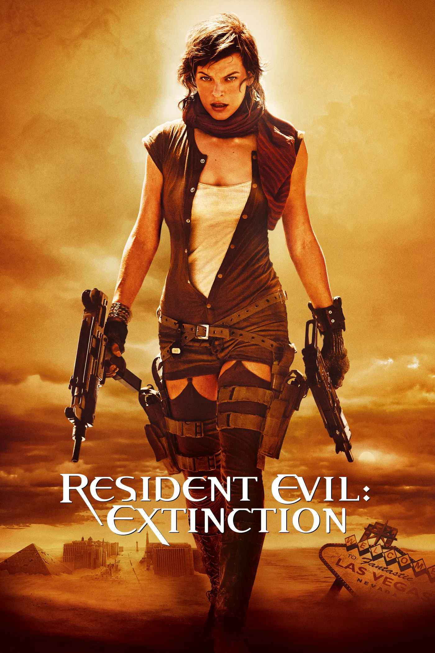Ölümcül Deney 3: İnsanlığın Sonu - Resident Evil: Extinction (2007) 2007, Aksiyon, Ali Larter, Ashanti, Bilim Kurgu, Christopher Egan, Iain Glen, Korku, Milla Jovovich, Oded Fehr, Paul W.S. Anderson, Russell Mulcahy, Spencer Locke
