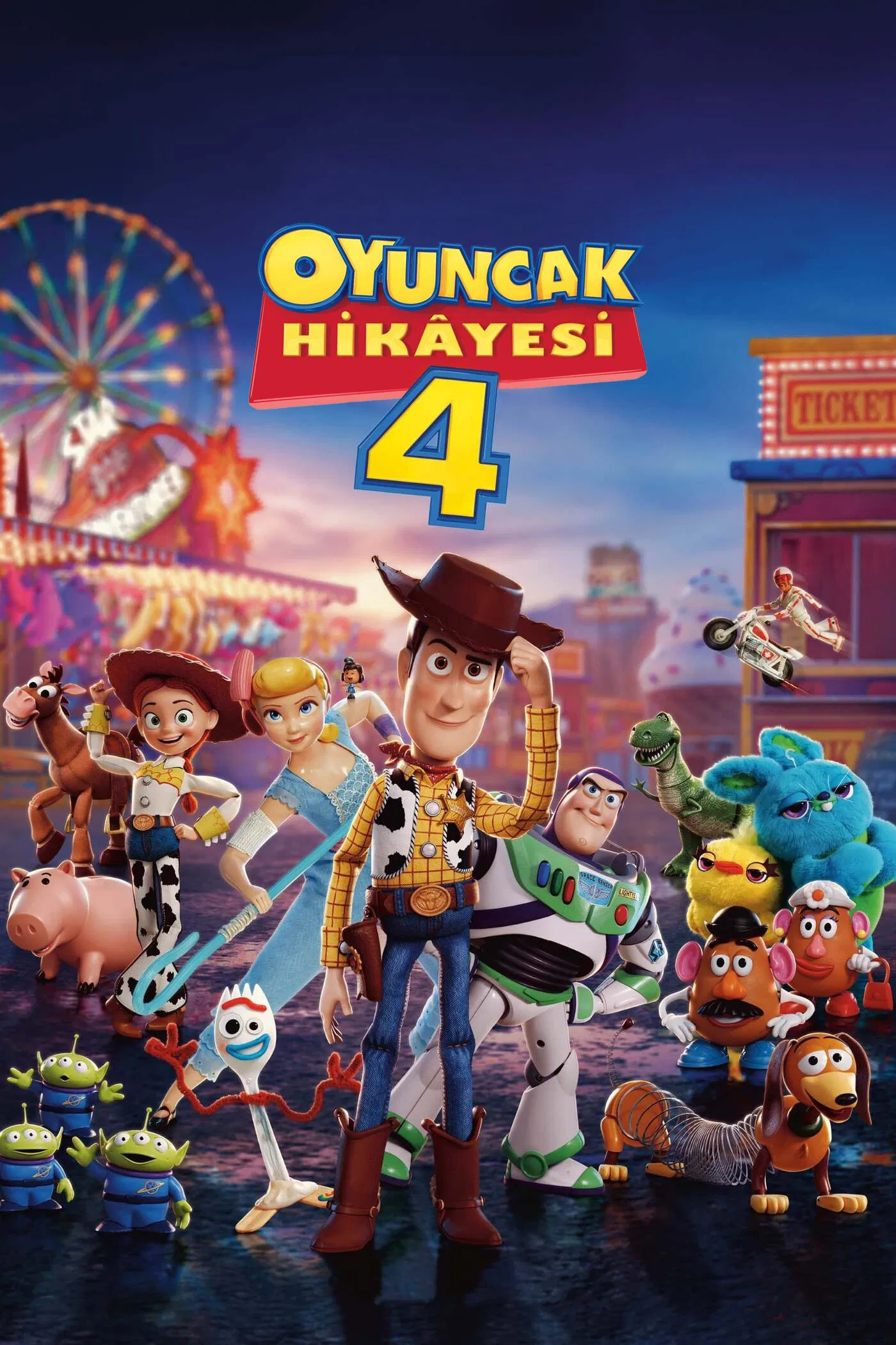 Oyuncak Hikayesi 4 - Toy Story 4 (2019) 2019, Aile, Ally Maki, Andrew Stanton, Animasyon, Annie Potts, Christina Hendricks, Fantastik, John Lasseter, Jordan Peele, Josh Cooley, Keanu Reeves, Keegan-Michael Key, Komedi, Lori Alan, Macera, Madeleine McGraw, Tim Allen, Tom Hanks, Tony Hale