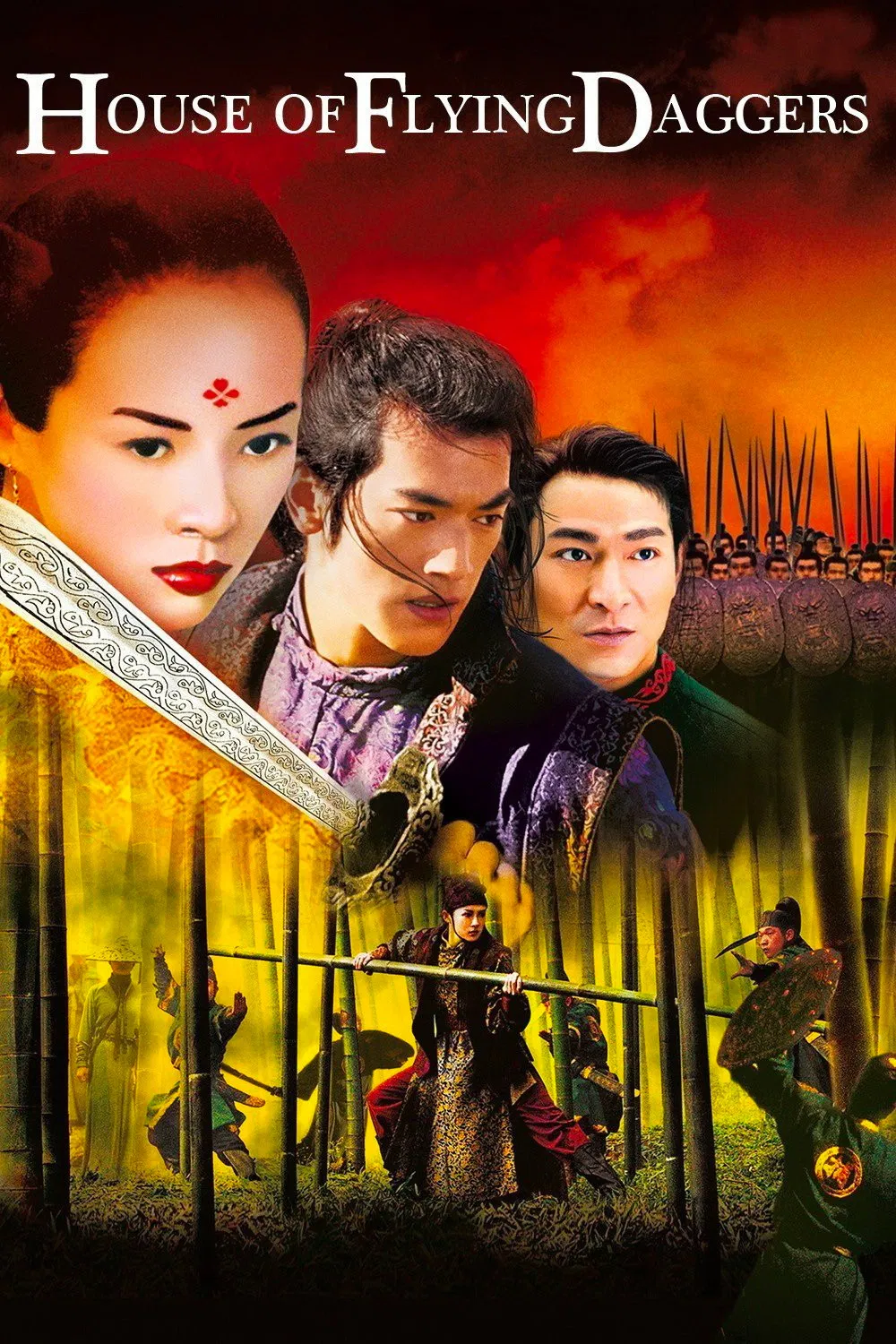 Parlayan Hançerler - House of Flying Daggers (2004) 9 Parlayan Hançerler - House of Flying Daggers (2004) 2004, Aksiyon, Andy Lau, Bin Wang, Dram, Feng Li, Macera, Romantik, Takeshi Kaneshiro, Yimou Zhang, Ziyi Zhang