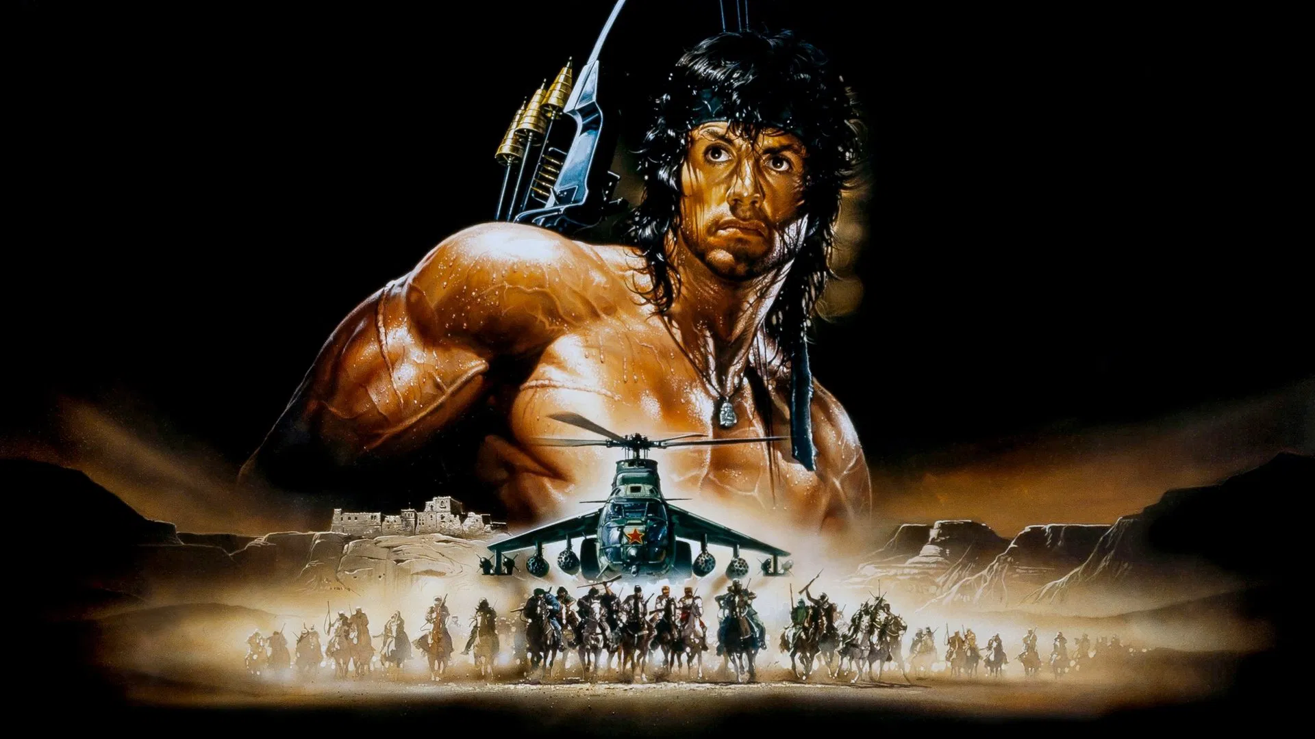 Rambo 3 - Rambo III (1988) 1988, Aksiyon, David Morrell, Gerilim, Kurtwood Smith, Macera, Mark de Jonge, Peter MacDonald, Richard Crenna, Sasson Gabay, Sheldon Lettich, Spyros Fokas, Sylvester Stallone