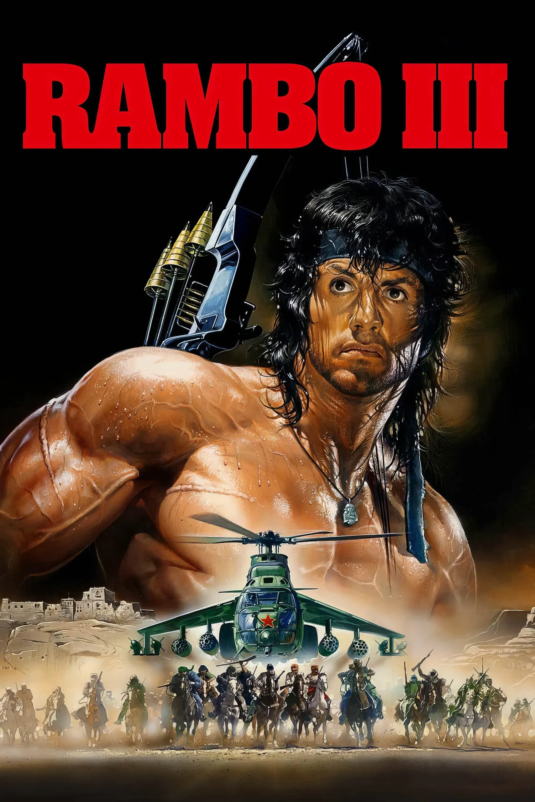 Rambo 3 - Rambo III (1988) 7 Rambo 3 - Rambo III (1988) 1988, Aksiyon, David Morrell, Gerilim, Kurtwood Smith, Macera, Mark de Jonge, Peter MacDonald, Richard Crenna, Sasson Gabay, Sheldon Lettich, Spyros Fokas, Sylvester Stallone