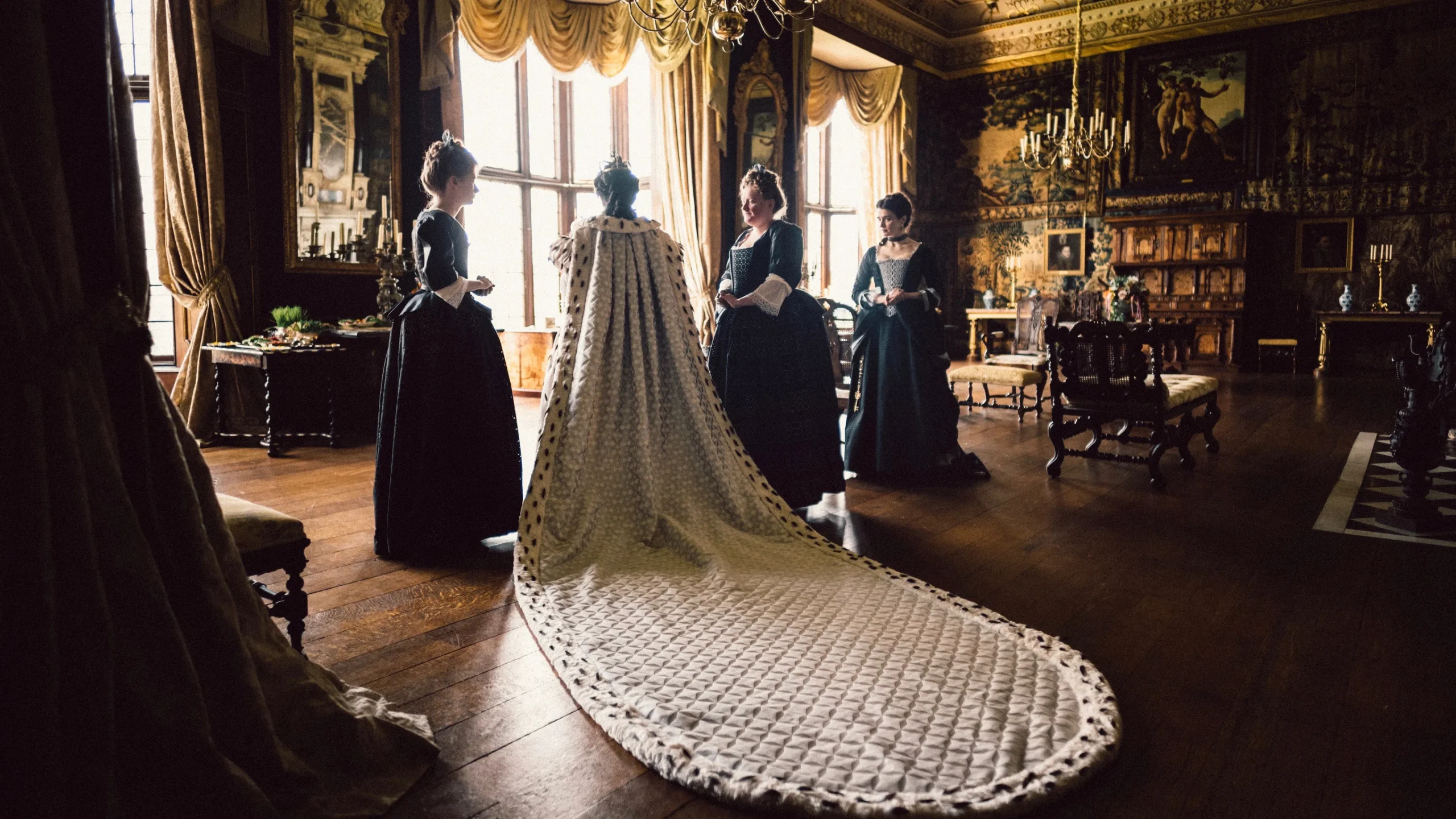 Sarayın Gözdesi - The Favourite (2018) 2018, Biyografi, Deborah Davis, Dram, Emma Delves, Emma Stone, Faye Daveney, Komedi, Olivia Colman, Rachel Weisz, Tarih, Tony McNamara, Yorgos Lanthimos