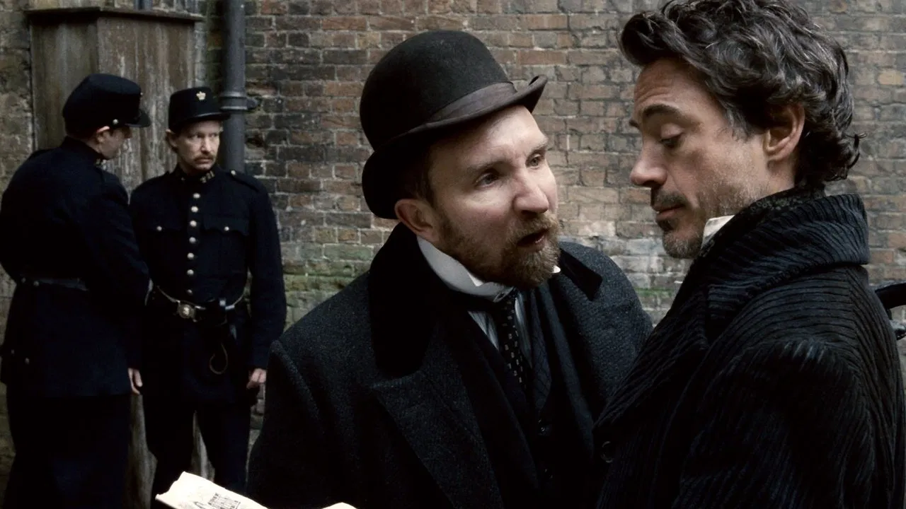 Sherlock Holmes (2009) 2009, Aksiyon, Anthony Peckham, Eddie Marsan, Gizem, Guy Ritchie, Jude Law, Macera, Mark Strong, Michael Robert Johnson, Rachel McAdams, Robert Downey Jr., Robert Maillet, Simon Kinberg