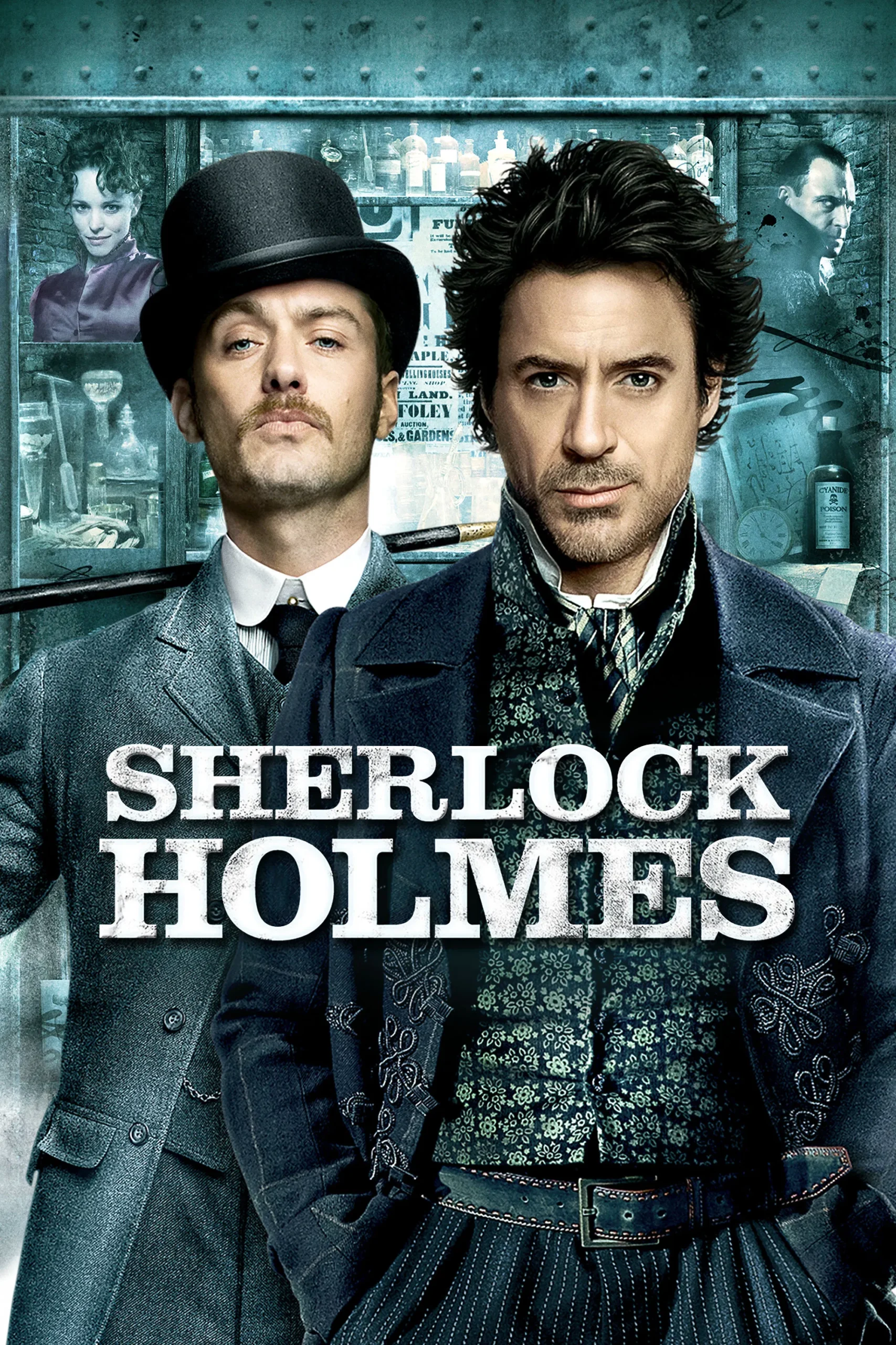 Sherlock Holmes (2009) 2009, Aksiyon, Anthony Peckham, Eddie Marsan, Gizem, Guy Ritchie, Jude Law, Macera, Mark Strong, Michael Robert Johnson, Rachel McAdams, Robert Downey Jr., Robert Maillet, Simon Kinberg