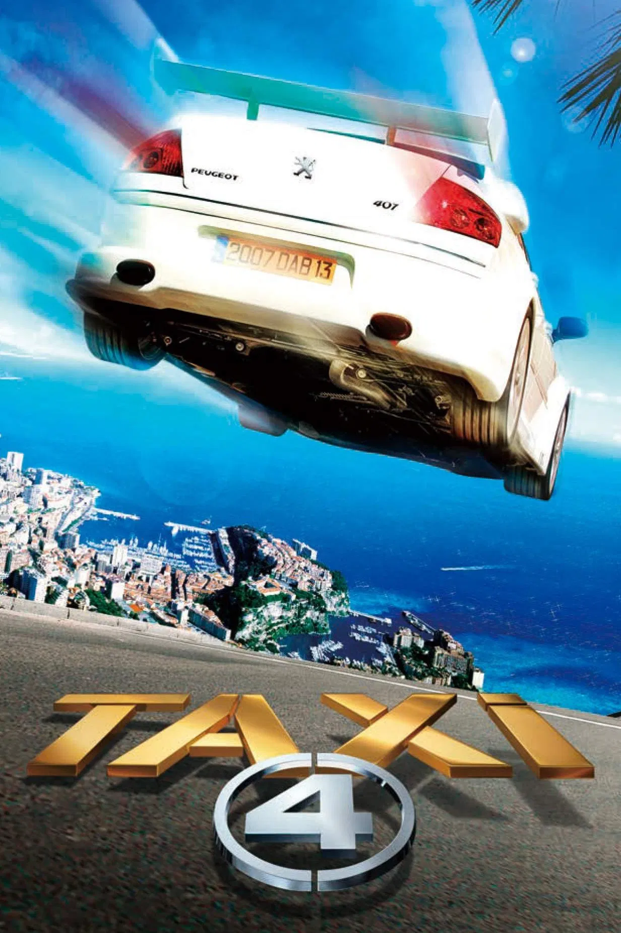 Taksi 4 - Taxi 4 (2007) 2007, Aksiyon, Bernard Farcy, Edouard Montoute, Emma Wiklund, Frederic Diefenthal, Gerard Krawczyk, Komedi, Luc Besson, Samy Naceri, Suç