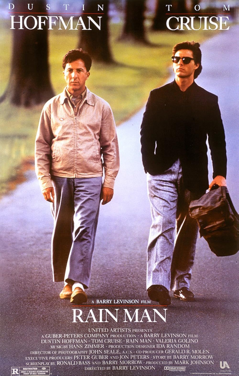 Yağmur Adam - Rain Man (1988) 1988, Barry Levinson, Barry Morrow, Dram, Dustin Hoffman, Gerald R. Molen, Jack Murdock, Ron Bass, Tom Cruise, Valeria Golino