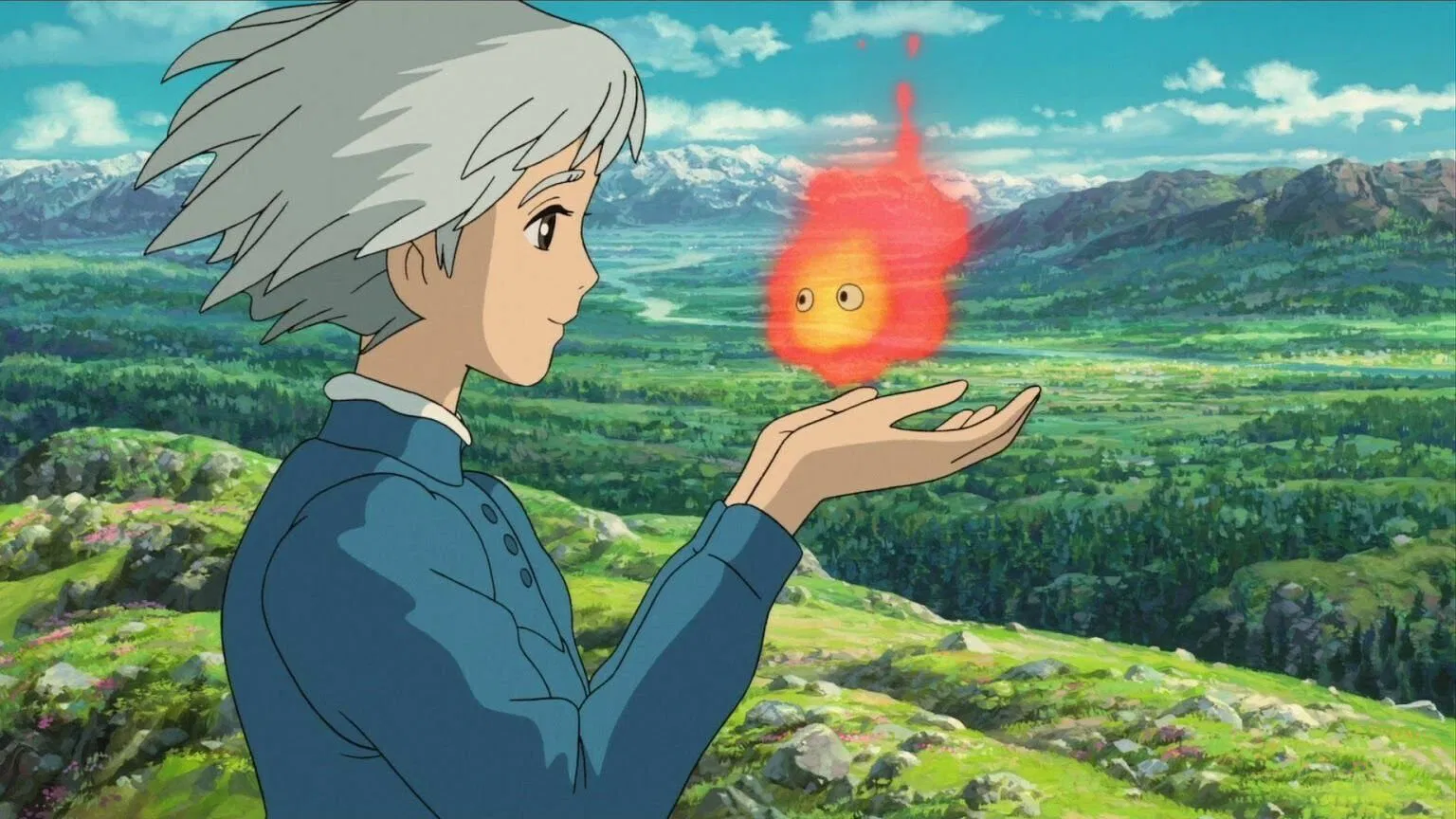 Yürüyen Şato - Howl's Moving Castle (2004) 2004, Aile, Akihiro Miwa, Animasyon, Chieko Baisho, Diana Wynne Jones, Fantastik, Hayao Miyazaki, Macera, Takuya Kimura, Tatsuya Gashuin