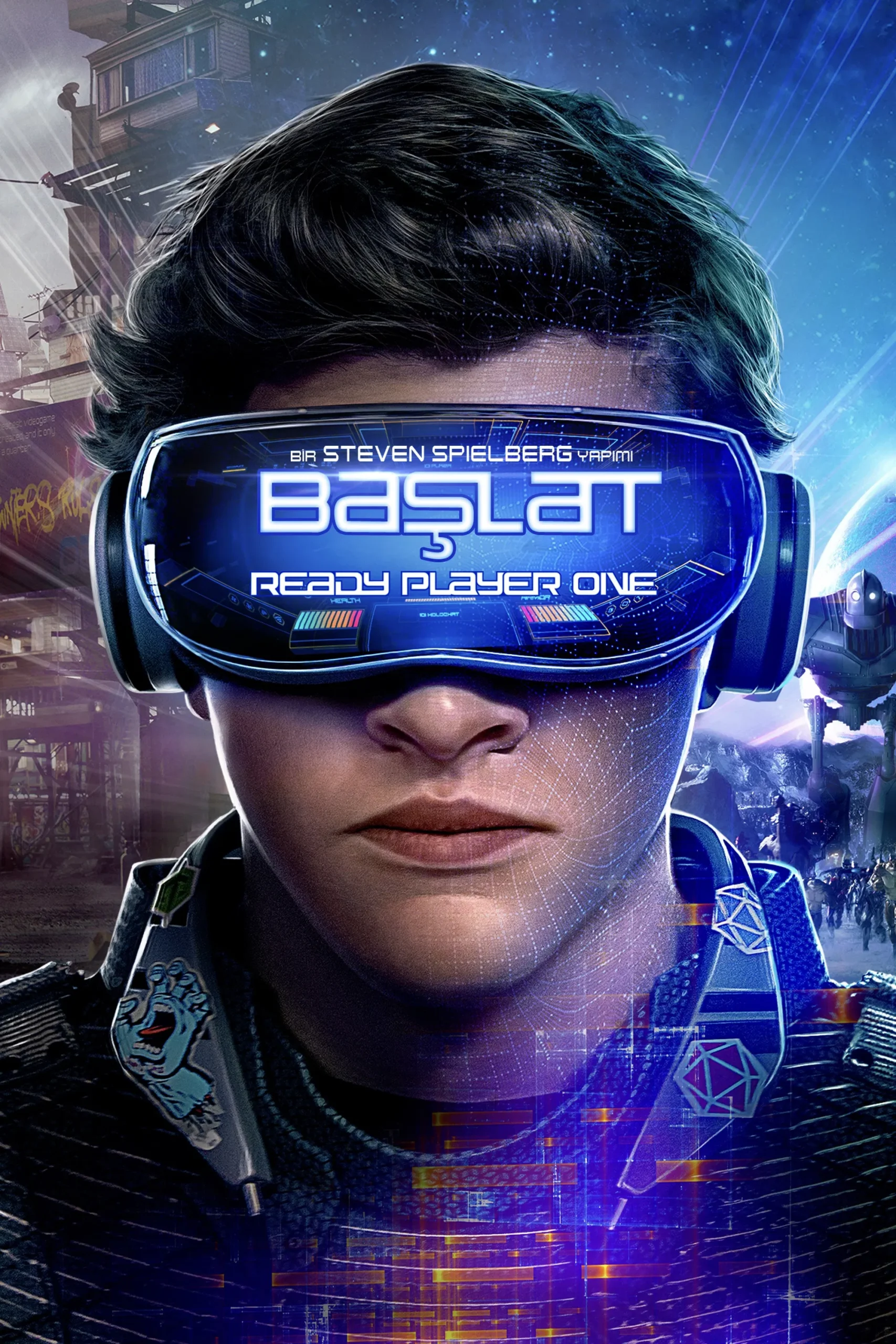 Başlat: Ready Player One (2018) 2018, Aksiyon, Ben Mendelsohn, Bilim Kurgu, Ernest Cline, Lena Waithe, Macera, Mark Rylance, Olivia Cooke, Simon Pegg, Steven Spielberg, Tye Sheridan, Zak Penn