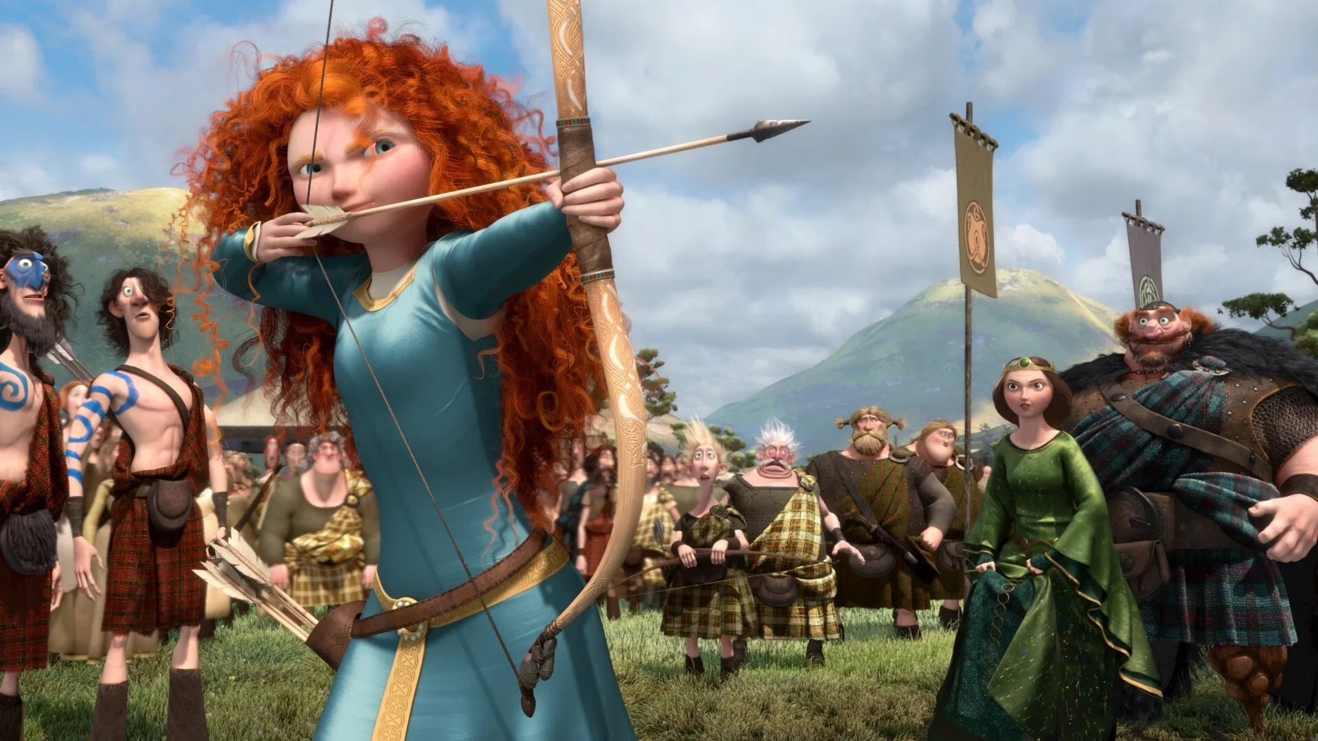 Cesur - Brave (2012) 2012, Animasyon, Billy Connolly, Brenda Chapman, Emma Thompson, Fantastik, Kelly Macdonald, Komedi, Macera, Mark Andrews, Steve Purcell