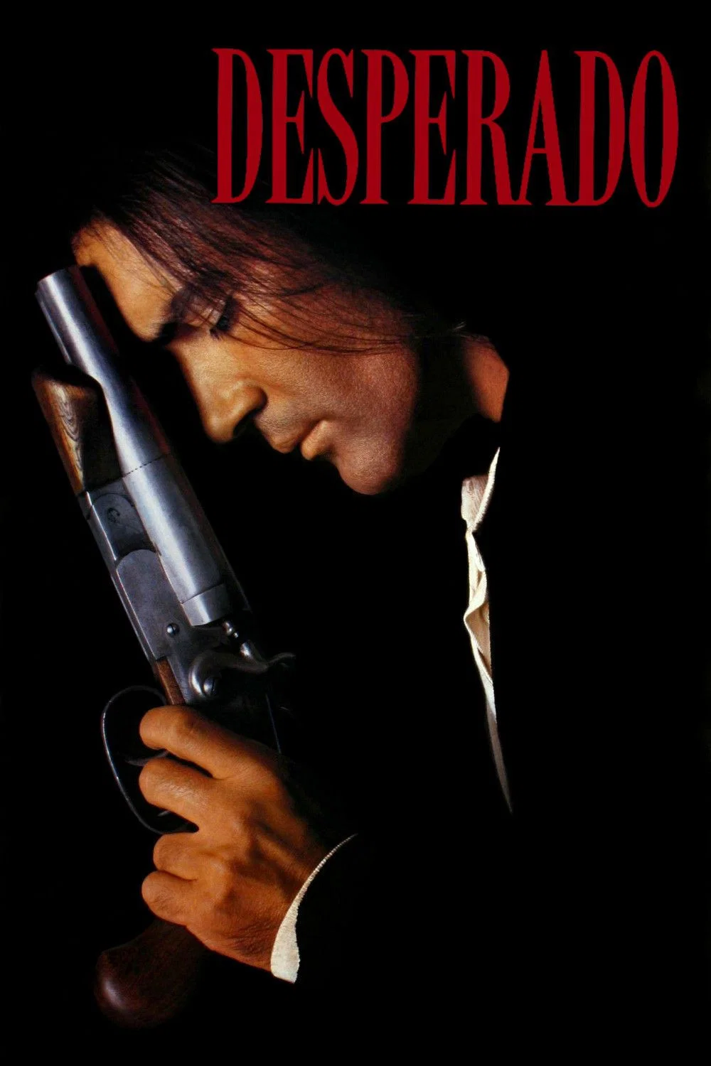 Desperado (1995) 7 Desperado (1995) 1995, Aksiyon, Antonio Banderas, Cheech Marin, Gerilim, Joaquim de Almeida, Robert Rodriguez, Salma Hayek, Steve Buscemi, Suç, Western