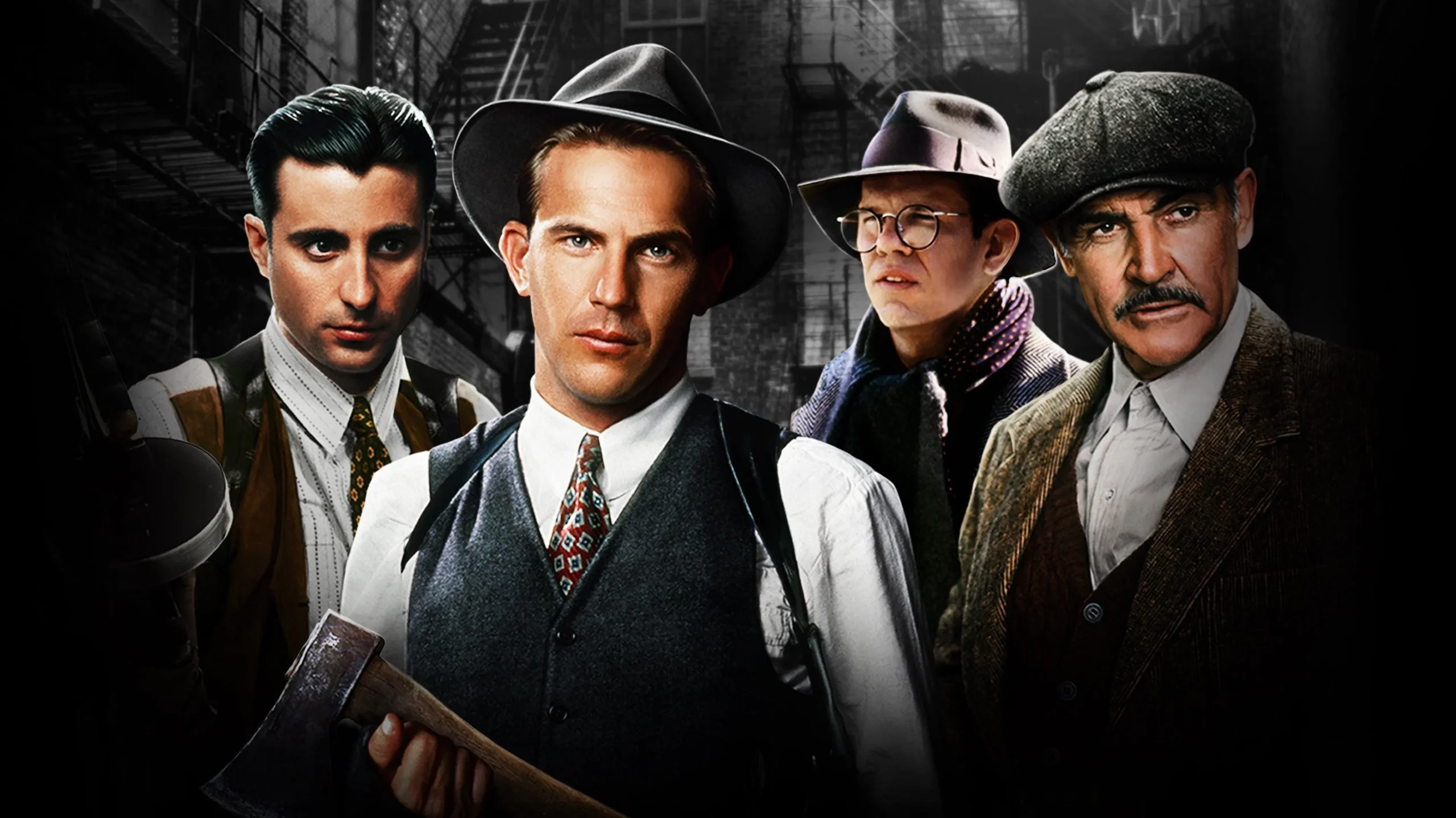 Dokunulmazlar - The Untouchables (1987) 1987, Brian De Palma, Charles Martin Smith, David Mamet, Dram, Eliot Ness, Gerilim, Kevin Costner, Oscar Fraley, Robert De Niro, Sean Connery, Suç