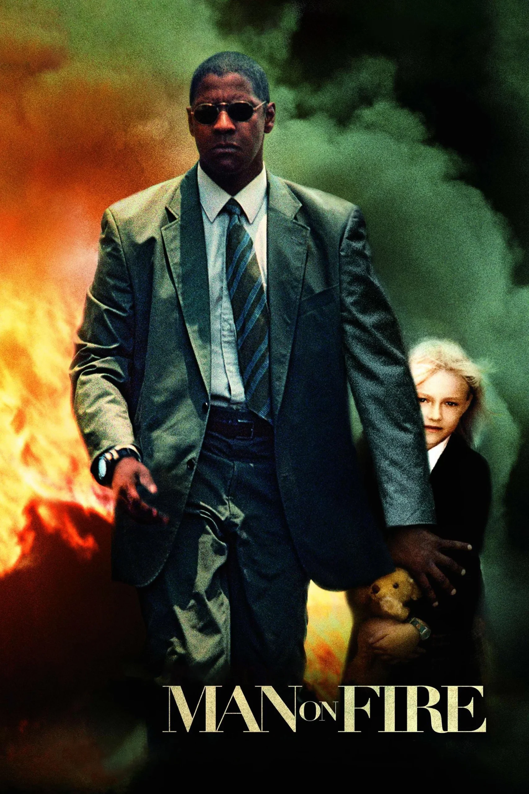 Gazap Ateşi - Man on Fire (2004) 1 Gazap Ateşi - Man on Fire (2004) 2004, A.J. Quinnell, Aksiyon, Brian Helgeland, Christopher Walken, Dakota Fanning, Denzel Washington, Gerilim, Giancarlo Giannini, Marc Anthony, Rachel Ticotin, Radha Mitchell, Suç, Tony Scott