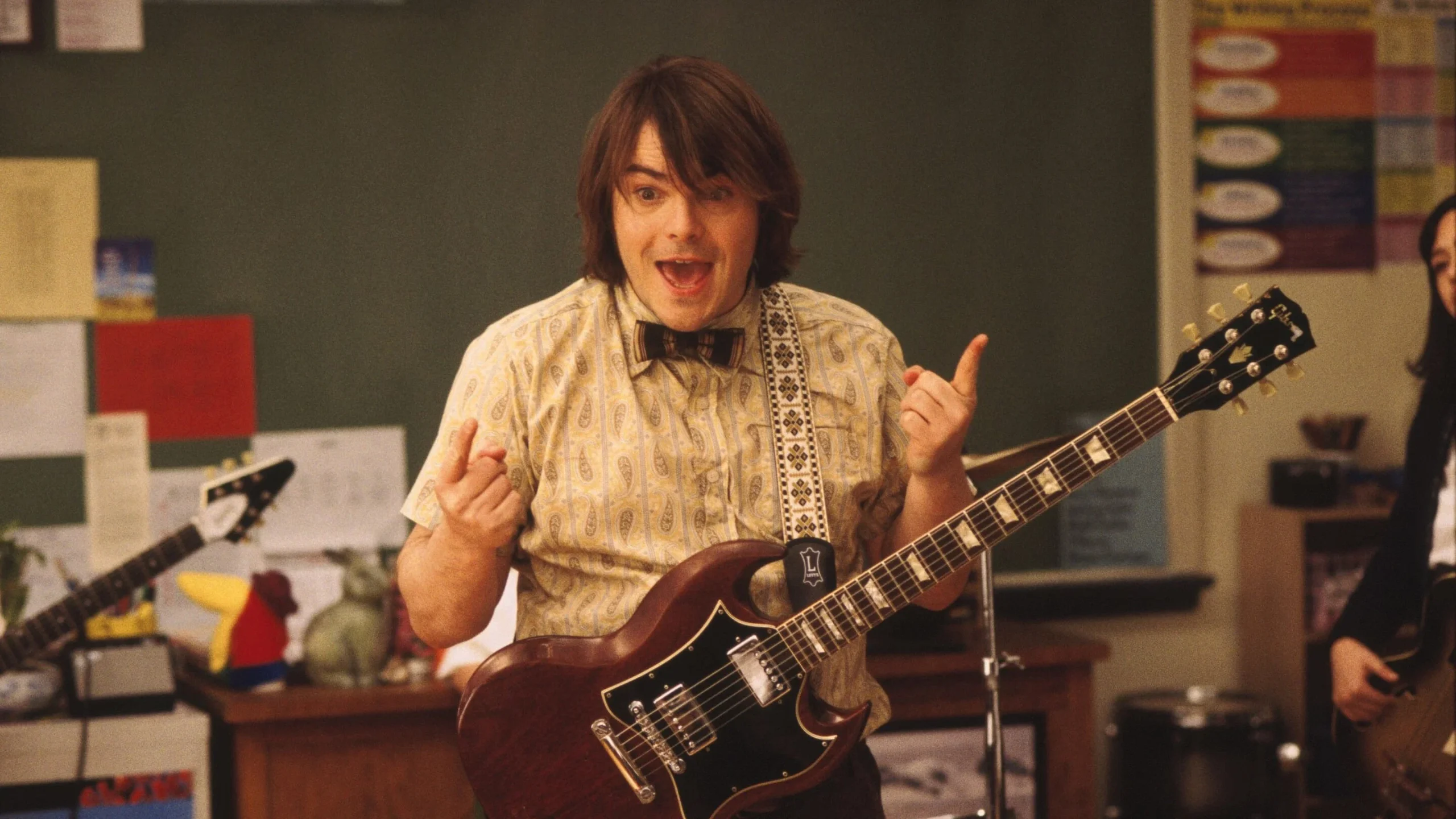 Hababam Rock - School Of Rock (2003) 5 Hababam Rock - School Of Rock (2003) 2003, Adam Pascal, Chris Stack, Jack Black, Joan Cusack, Komedi, Lucas Papaelias, Mike White, Müzik, Richard Linklater, Sarah Silverman
