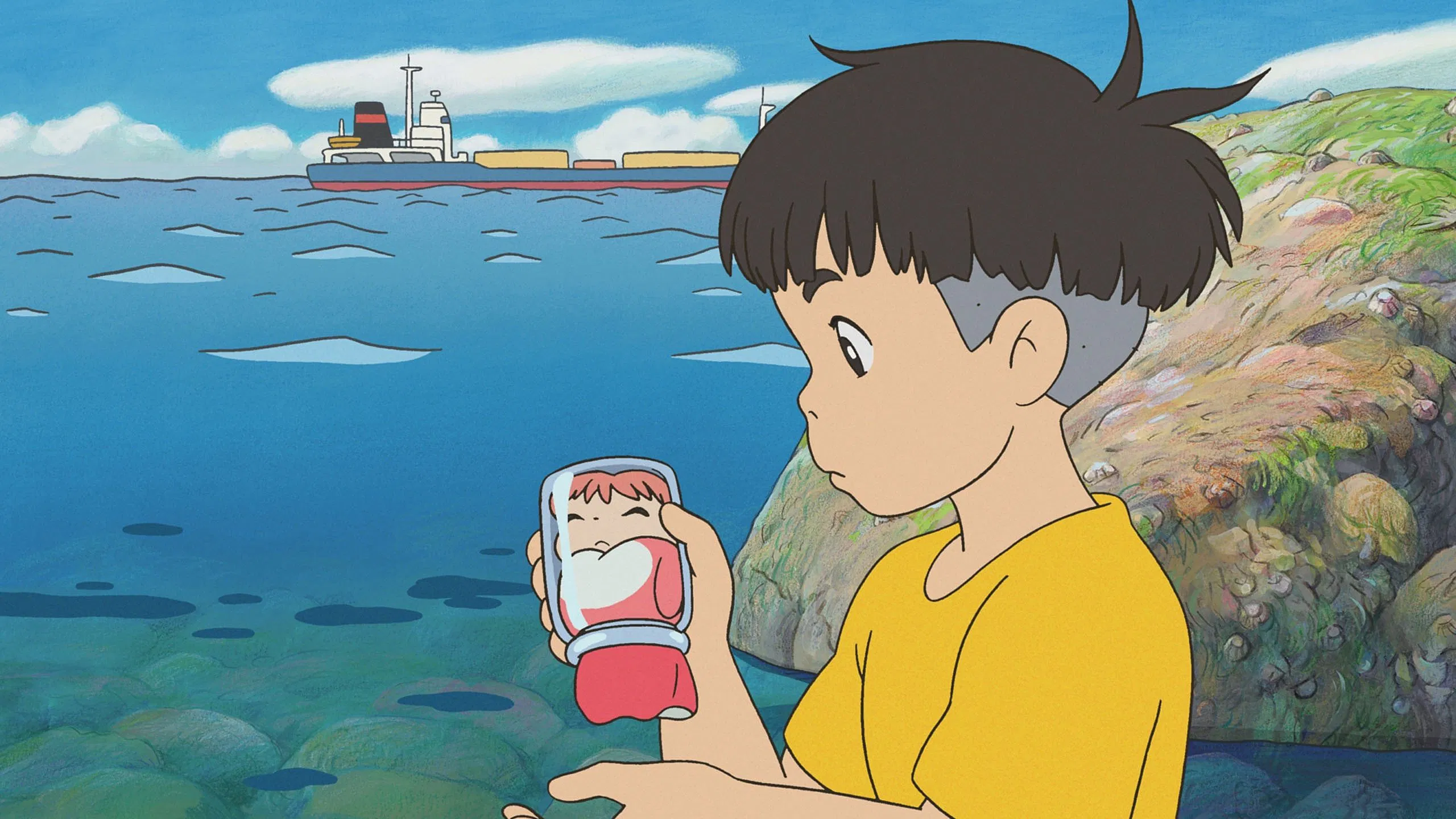 Küçük Deniz Kızı Ponyo - Ponyo (2008) 4 Küçük Deniz Kızı Ponyo - Ponyo (2008) 2008, Animasyon, Anime, Hayao Miyazaki, Kazushige Nagashima, Komedi, Macera, Tomoko Yamaguchi, Yüki Amami