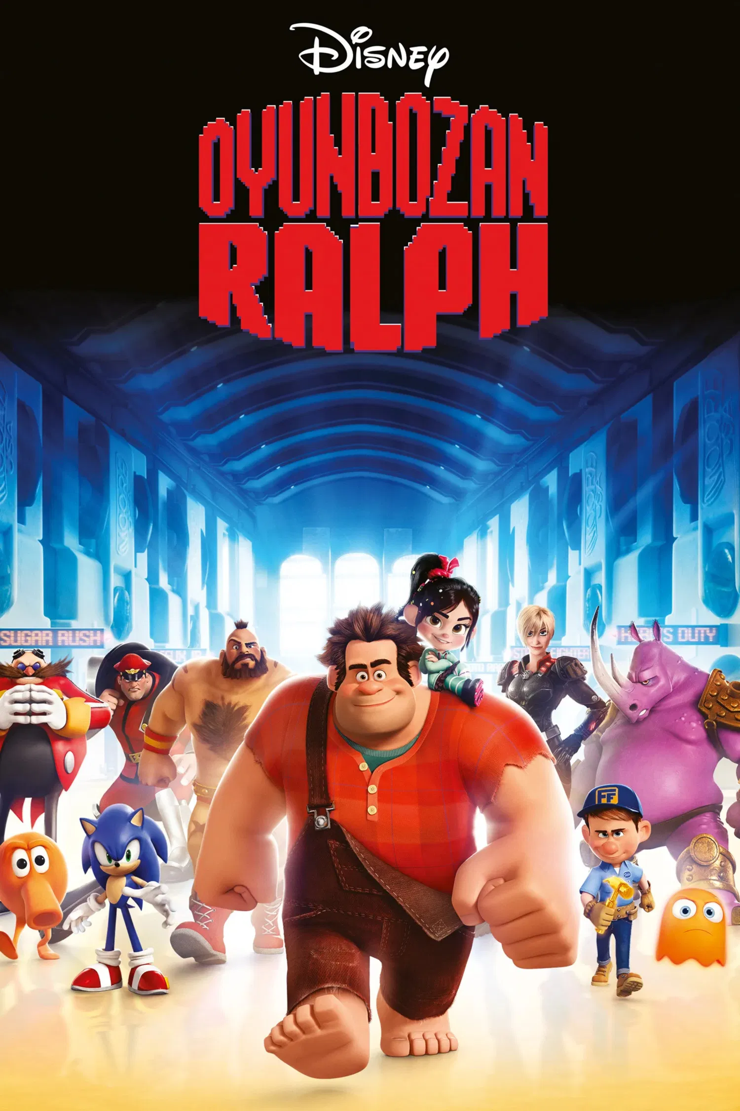 Oyunbozan Ralph - Wreck-It Ralph (2012) 6 Oyunbozan Ralph - Wreck-It Ralph (2012) 2012, Alan Tudyk, Animasyon, Bilim Kurgu, Fantastik, Jack McBrayer, Jane Lynch, Jennifer Lee, John C. Reilly, Macera, Phil Johnston, Rich Moore, Sarah Silverman