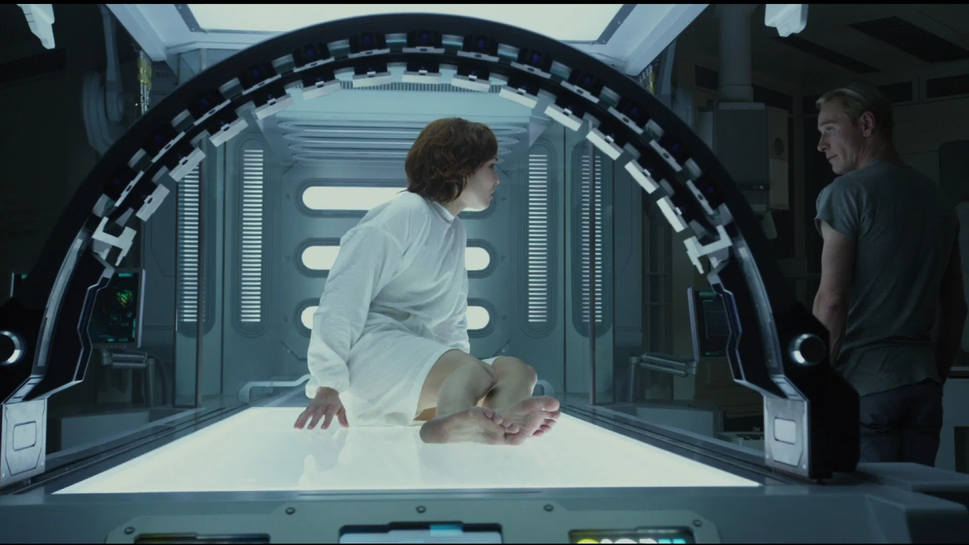 Prometheus (2012) 2012, Bilim Kurgu, Charlize Theron, Damon Lindelof, Dan O'Bannon, Guy Pearce, Idris Elba, Jon Spaihts, Logan Marshall-Green, Macera, Michael Fassbender, Noomi Rapace, Rafe Spall, Ridley Scott, Sean Harris