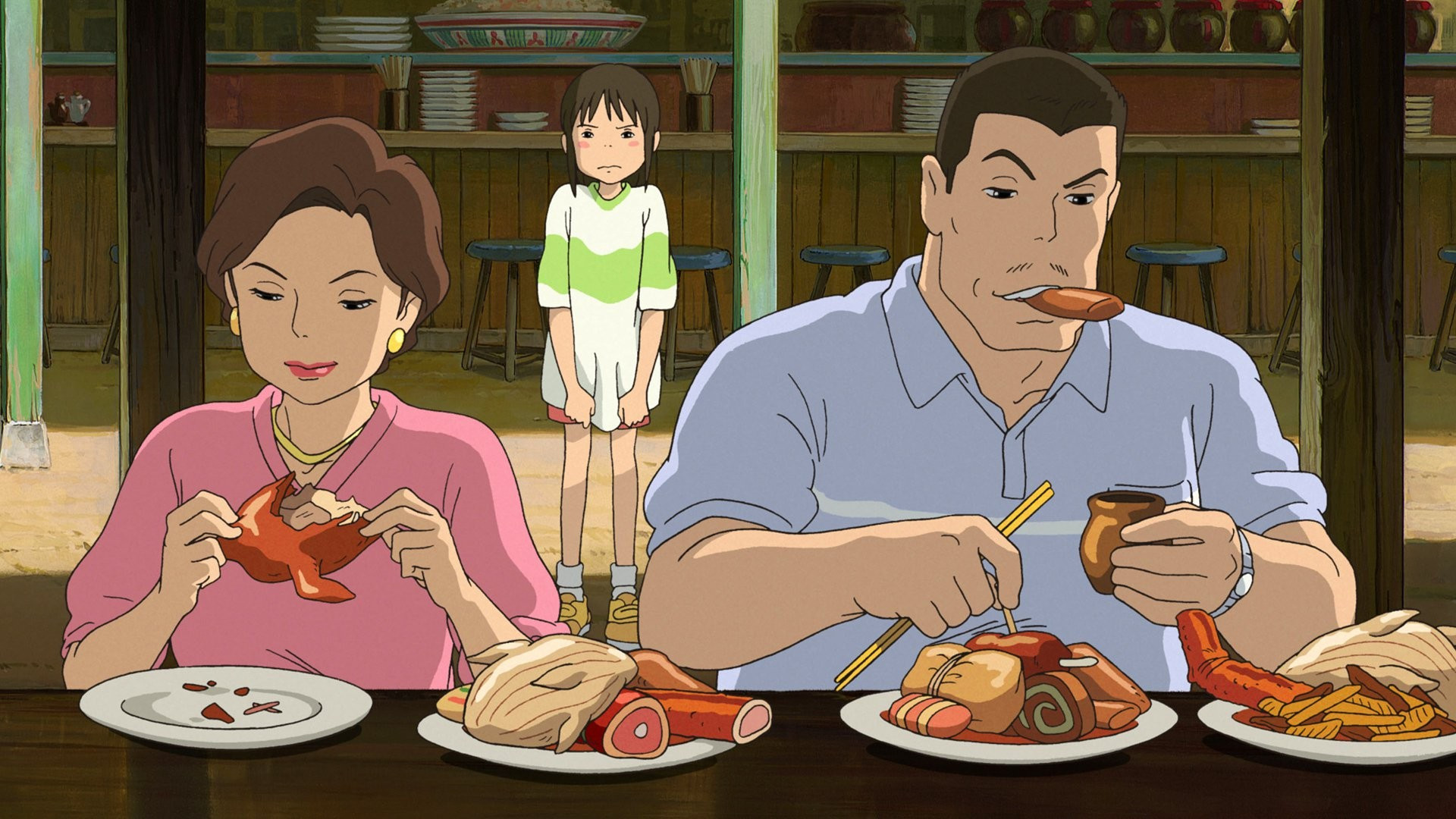 Ruhların Kaçışı - Spirited Away (2001) 2001, Aile, Animasyon, Anime, Fantastik, Hayao Miyazaki, Macera, Mari Natsuki, Miyu Irino, Rumi Hiiragi, Tatsuya Gashuin, Yumi Tamai