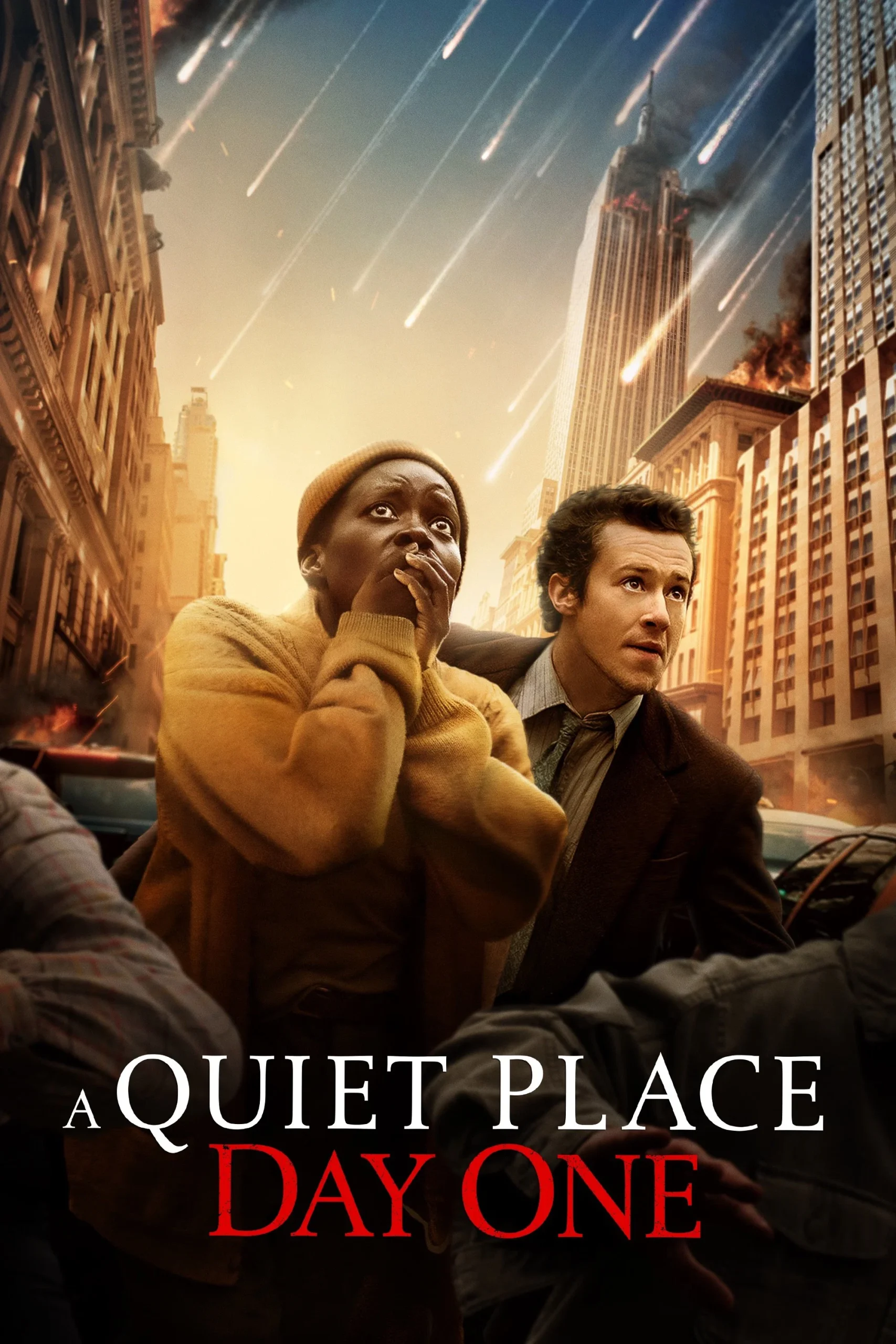 Sessiz Bir Yer: Birinci Gün - A Quiet Place: Day One (2024) 2024, Alex Wolff, Bilim Kurgu, Bryan Woods, Djimon Hounsou, Dram, Eliane Umuhire, Gerilim, John Krasinski, Joseph Quinn, Korku, Lupita Nyong'o, Michael Sarnoski