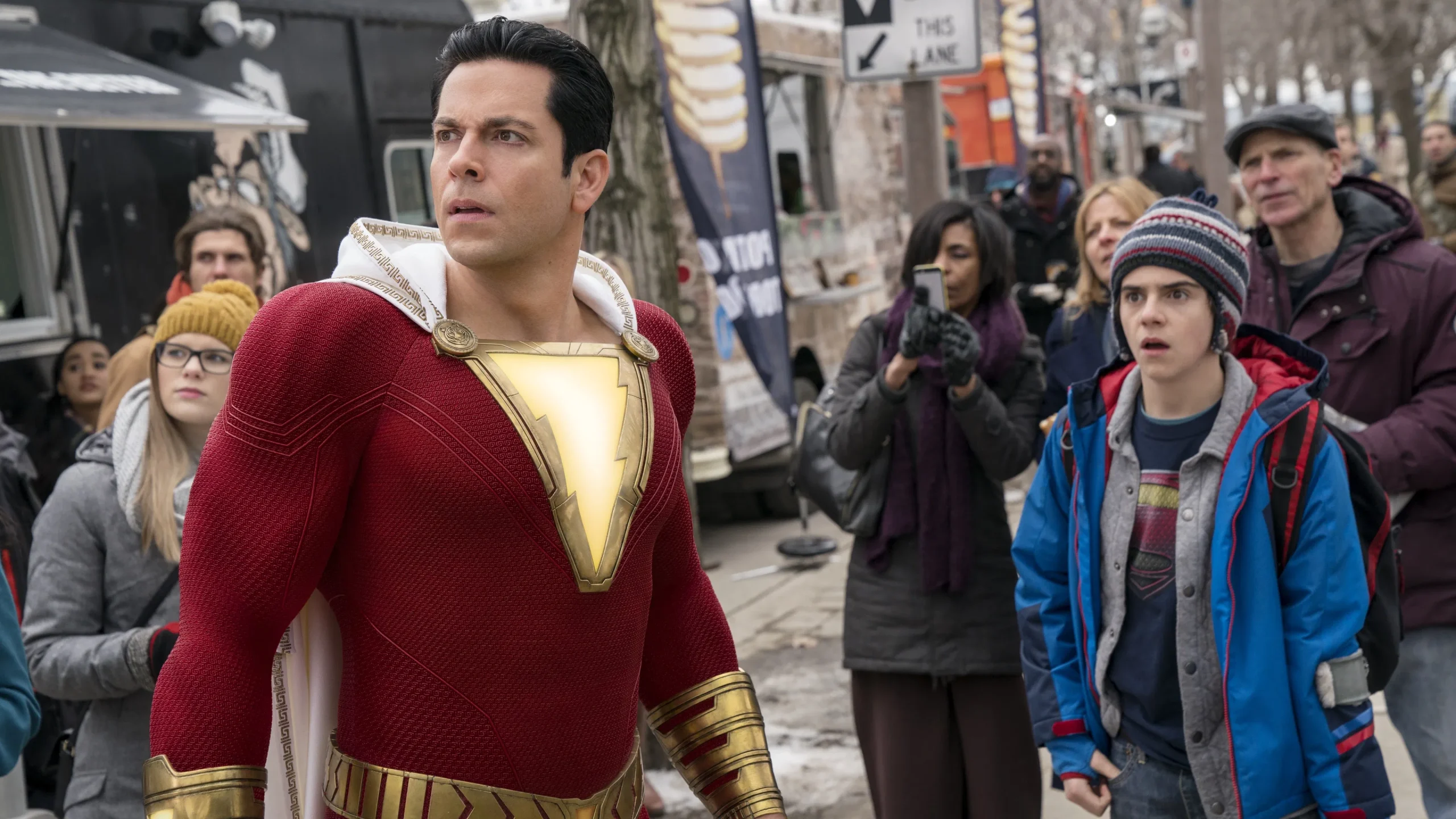 Shazam! (2019) 2019, Aksiyon, Asher Angel, Bill Parker, Darren Lemke, David F. Sandberg, Fantastik, Henry Gayden, Jack Dylan Grazer, Komedi, Macera, Mark Strong, Zachary Levi