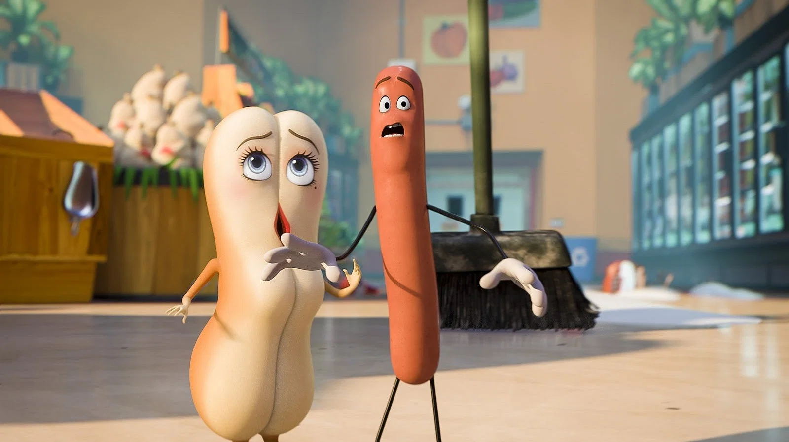 Sosis Partisi - Sausage Party (2016) 2016, Alistair Abell, Animasyon, Ariel Shaffir, Conrad Vernon, Fantastik, Greg Tiernan, Iris Apatow, Jonah Hill, Komedi, Kristen Wiig, Kyle Hunter, Macera, Michael Cera, Seth Rogen, Sugar Lyn Beard