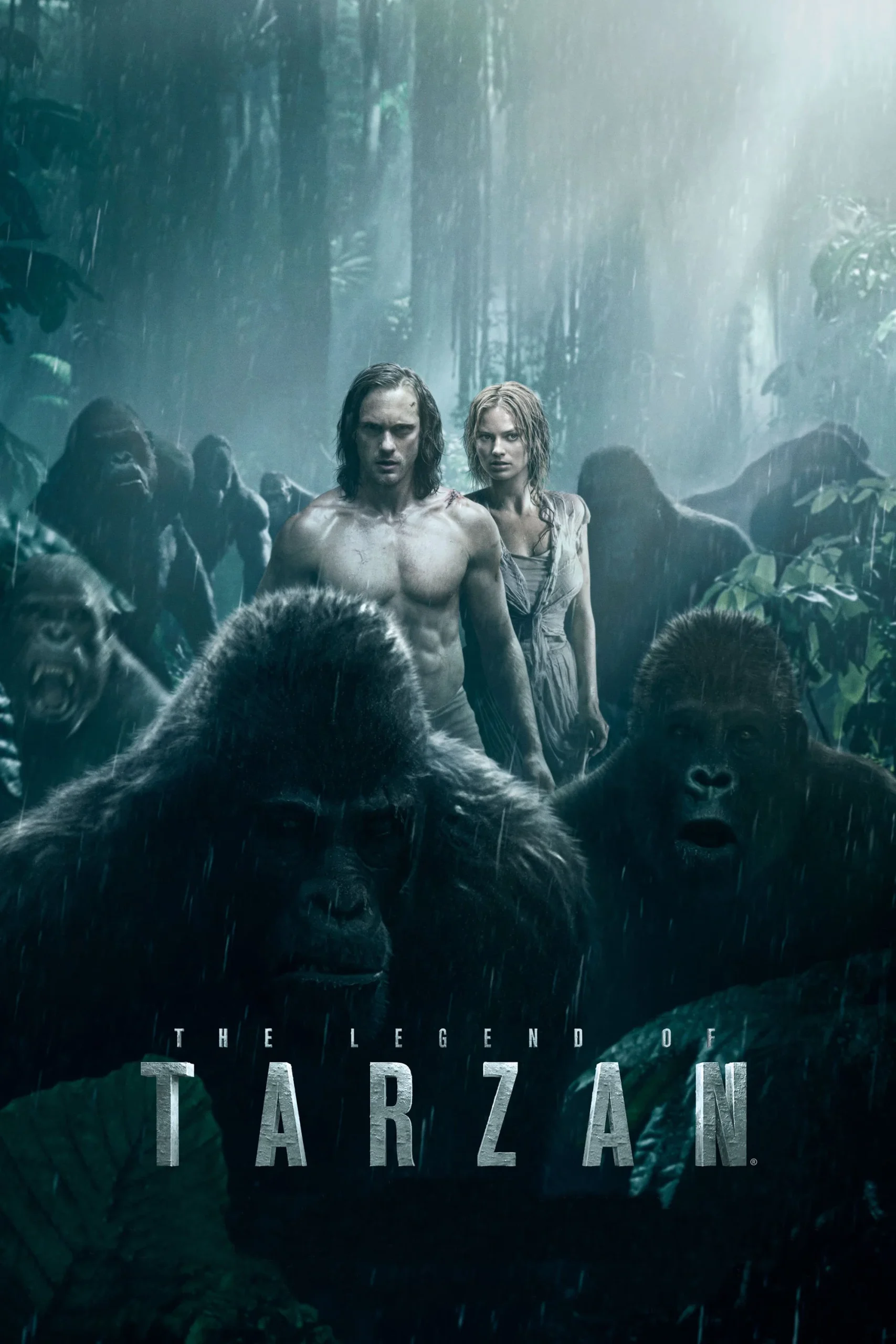 Tarzan Efsanesi - The Legend of Tarzan (2016) 2016, Adam Cozad, Aksiyon, Alexander Skarsgard, Christian Stevens, Christoph Waltz, Craig Brewer, David Yates, Dram, Edgar Rice Burroughs, Fantastik, Macera, Margot Robbie, Romantik, Rory J Saper, Samuel L. Jackson
