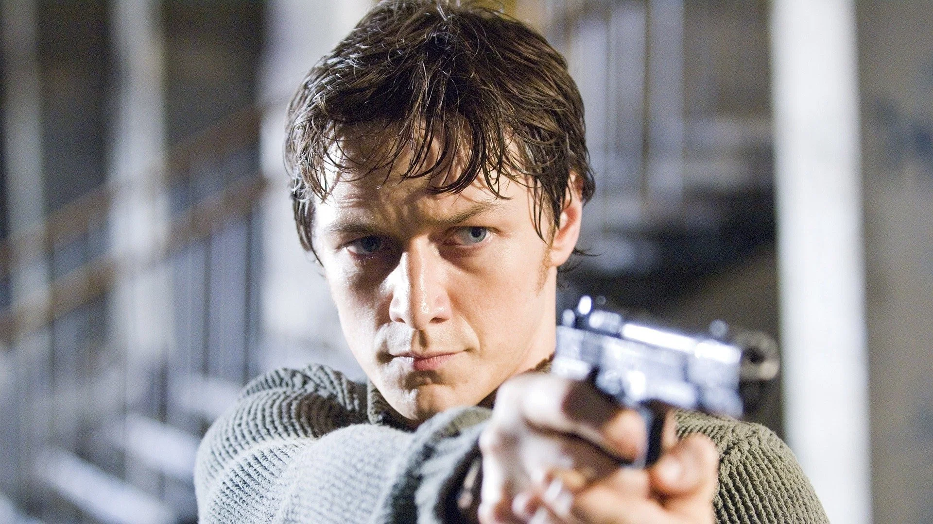 Wanted (2008) 2008, Aksiyon, Angelina Jolie, Chris Morgan, Derek Haas, Gerilim, James McAvoy, Michael Brandt, Morgan Freeman, Suç, Terence Stamp, Thomas Kretschmann, Timur Bekmambetov