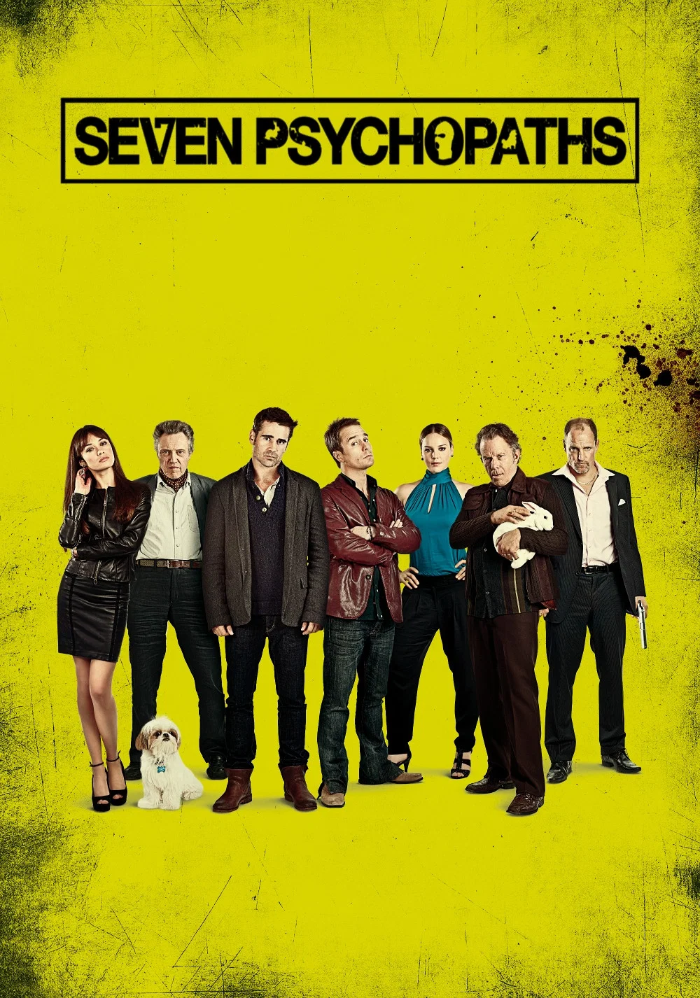 Yedi Psikopat - Seven Psychopaths (2012) 1 Yedi Psikopat - Seven Psychopaths (2012) 2012, Abbie Cornish, Christopher Walken, Colin Farrell, Helena Mattsson, Komedi, Martin McDonagh, Michael Pitt, Sam Rockwell, Suç, Woody Harrelson
