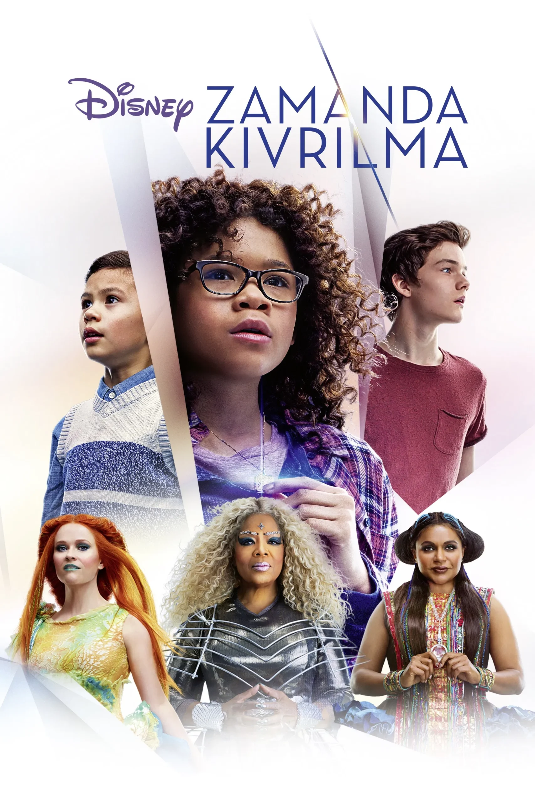 Zamanda Kıvrılma - A Wrinkle in Time (2018) 2018, Aile, Ava DuVernay, Bilim Kurgu, Fantastik, Jeff Stockwell, Jennifer Lee, Macera, Madeleine L'Engle, Mindy Kaling, Oprah Winfrey, Reese Witherspoon, Storm Reid