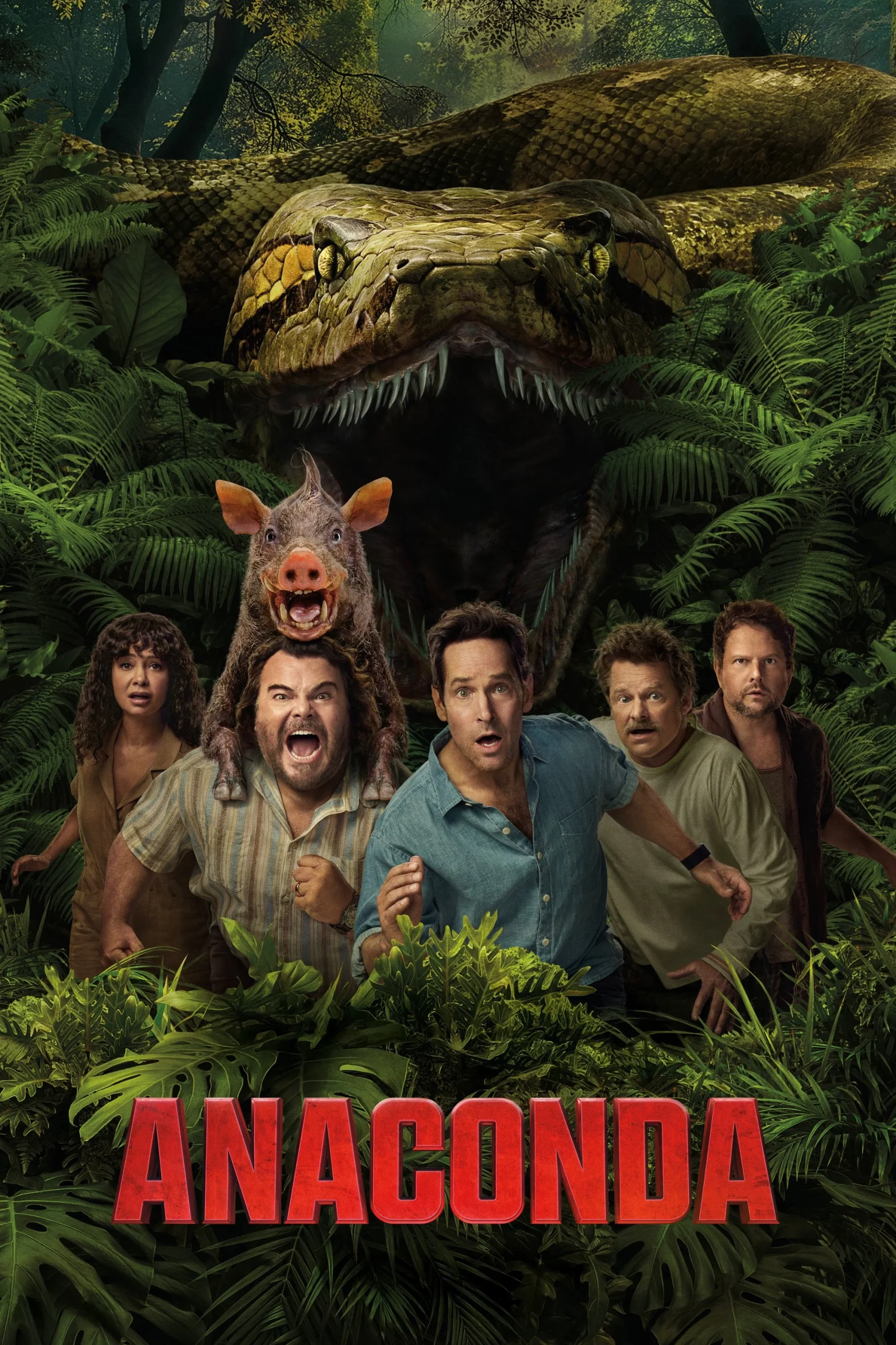 Anakonda - Anaconda (2025) 1 Anakonda - Anaconda (2025) 2025, Aksiyon, Daniela Melchior, Hans Bauer, Ice Cube, Jack Black, Kevin Etten, Komedi, Macera, Paul Rudd, Selton Mello, Steve Zahn, Thandiwe Newton, Tom Gormican