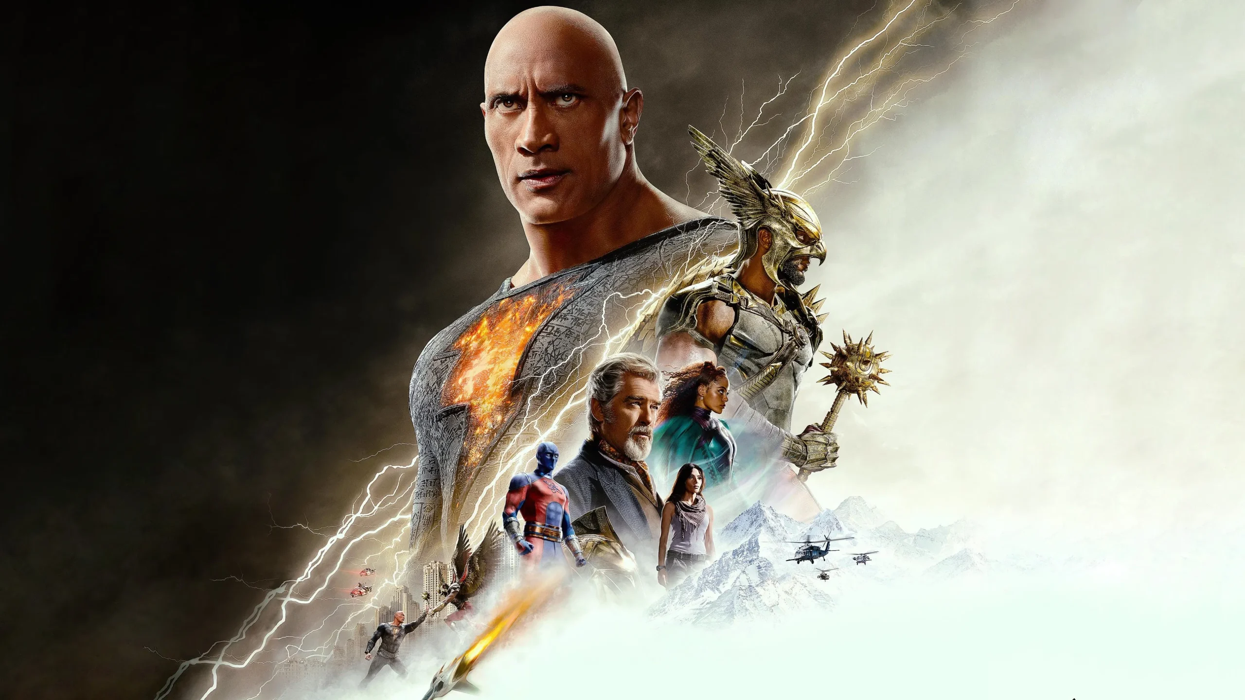 Black Adam (2022) 5 Black Adam (2022) 2022, Adam Sztykiel, Aksiyon, Aldis Hodge, Bilim Kurgu, Dwayne Johnson, Fantastik, Jaume Collet-Serra, Macera, Noah Centineo, Pierce Brosnan, Rory Haines, Sohrab Noshirvani