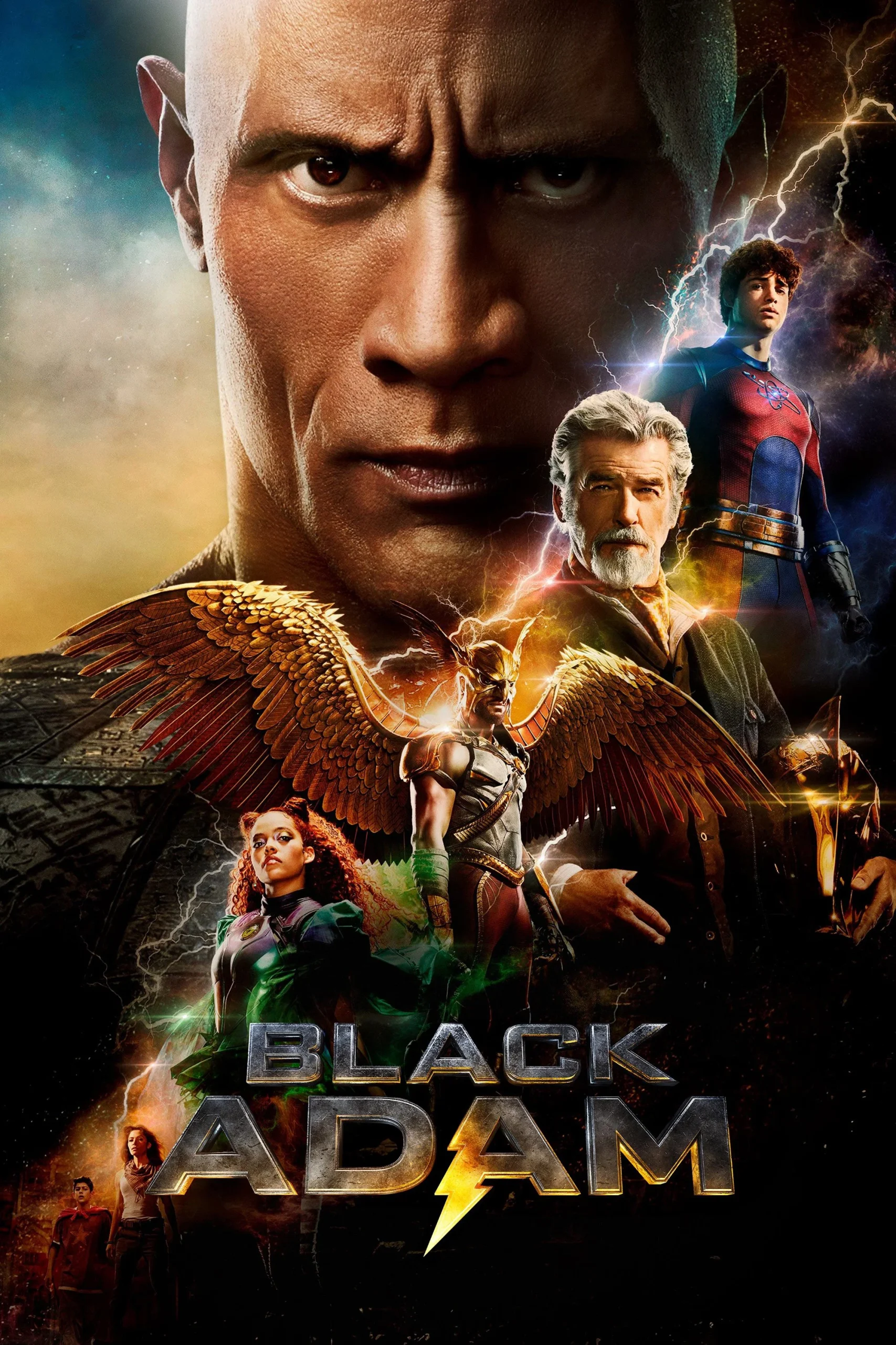 Black Adam (2022) 6 Black Adam (2022) 2022, Adam Sztykiel, Aksiyon, Aldis Hodge, Bilim Kurgu, Dwayne Johnson, Fantastik, Jaume Collet-Serra, Macera, Noah Centineo, Pierce Brosnan, Rory Haines, Sohrab Noshirvani