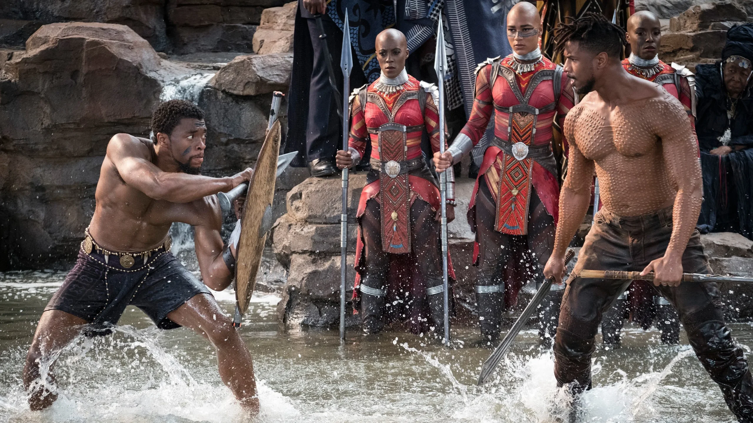 Black Panther (2018) 5 Black Panther (2018) 2018, Aksiyon, Bilim Kurgu, Chadwick Boseman, Danai Gurira, Daniel Kaluuya, Joe Robert Cole, Letitia Wright, Lupita Nyong'o, Macera, Martin Freeman, Michael B. Jordan, Ryan Coogler, Stan Lee, Winston Duke