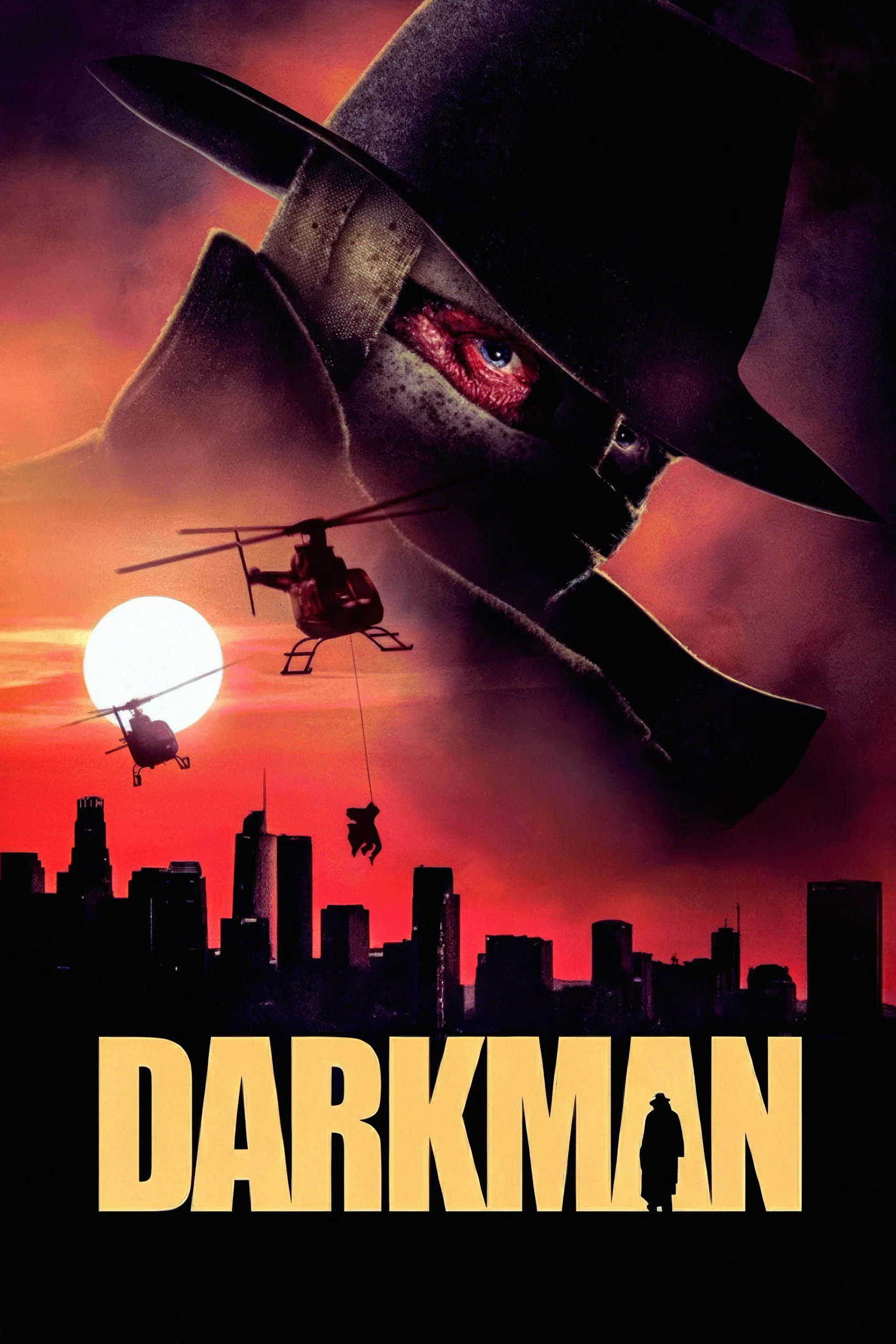 Karanlık Adam - Darkman (1990) 1 Karanlık Adam - Darkman (1990) 1990, Aksiyon, Bilim Kurgu, Chuck Pfarrer, Colin Friels, Frances McDormand, Gerilim, Ivan Raimi, Larry Drake, Liam Neeson, Sam Raimi