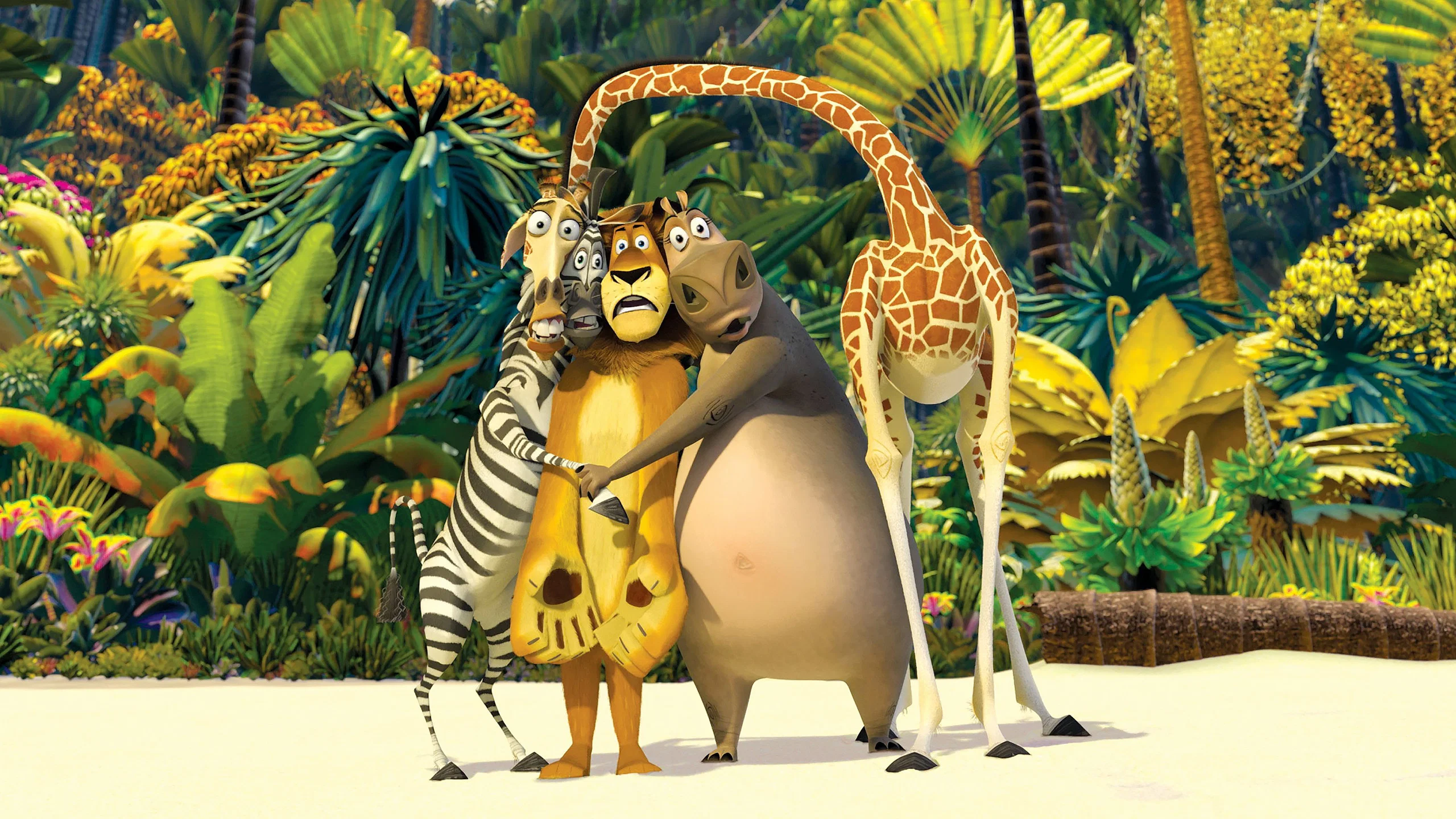 Madagascar (2005) 2005, Animasyon, Ben Stiller, Billy Folick, Cedric The Entertainer, Chris Rock, David Schwimmer, Eric Darnell, Jada Pinkett Smith, Komedi, Macera, Mark Burton, Sacha Baron Cohen, Tom McGrath