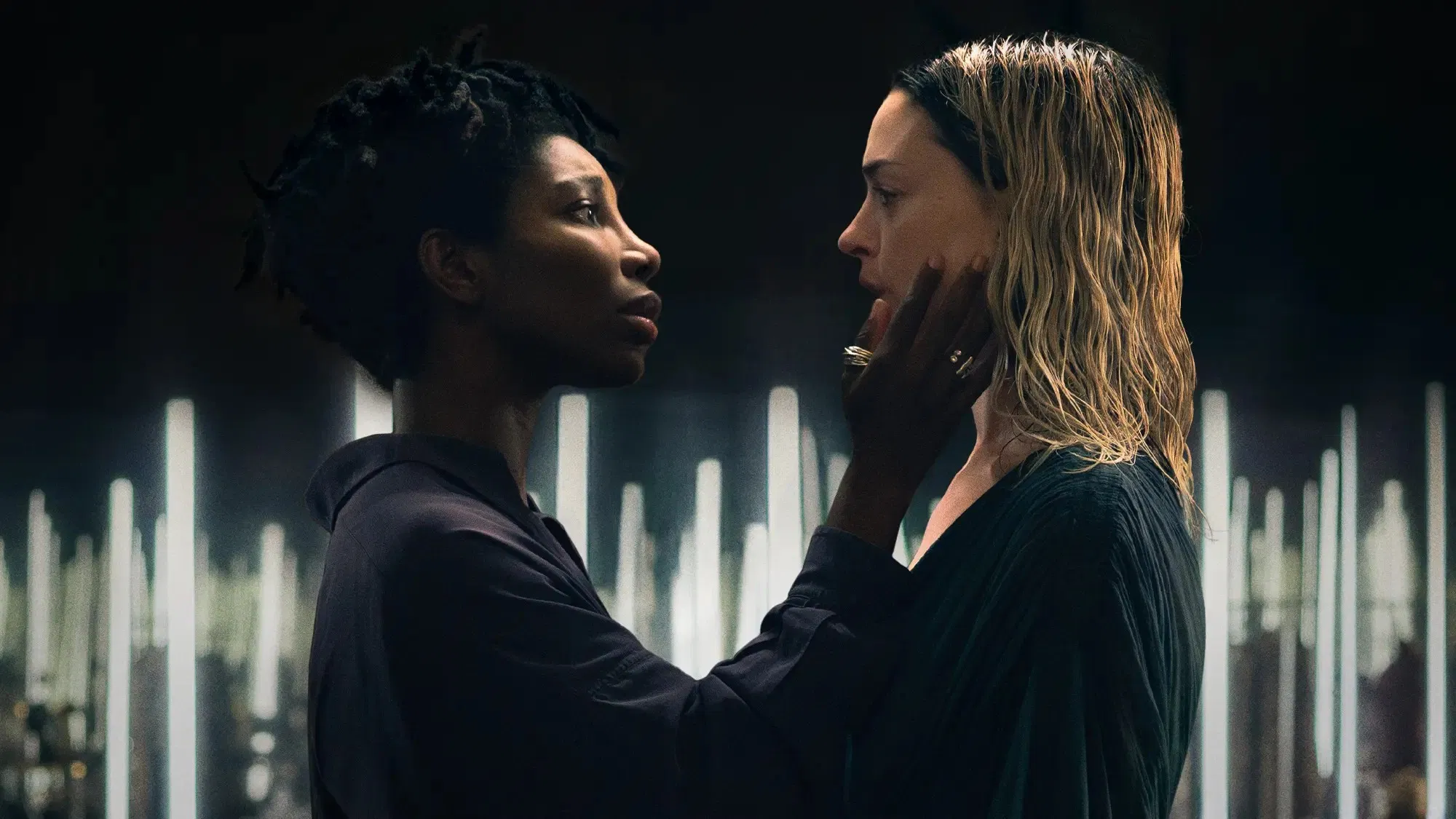 Mother Mary (2026) 5 Mother Mary (2026) 2026, Anne Hathaway, David Lowery, Dram, FKA Twigs, Gerilim, Hunter Schafer, Jessica Brown Findlay, Kaia Gerber, Michaela Coel, Müzik, Sian Clifford