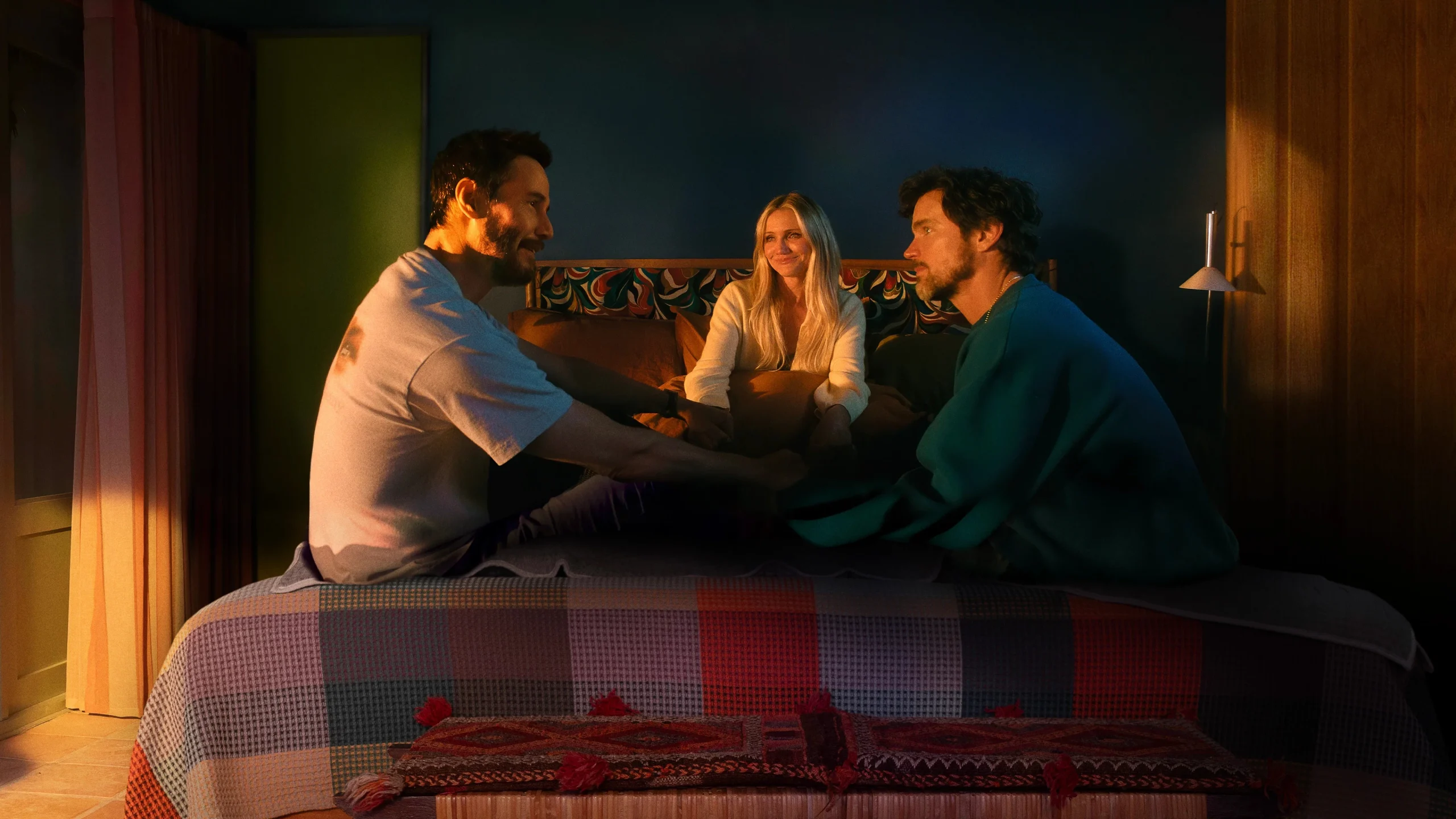 Outcome (2026) 2026, Cameron Diaz, Dram, Ezra Woods, Gerilim, Gizem, Jonah Hill, Keanu Reeves, Matt Bomer, Neiko Neal, Suç, Van Jones