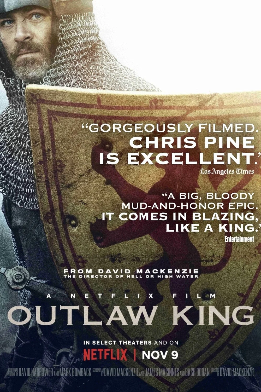 Outlaw King (2018) 7 Outlaw King (2018) 2018, Aksiyon, Bathsheba Doran, Biyografi, Chris Pine, David Mackenzie, Dram, James Macinnes, Rebecca Robin, Savaş, Stephen Dillane, Tarih