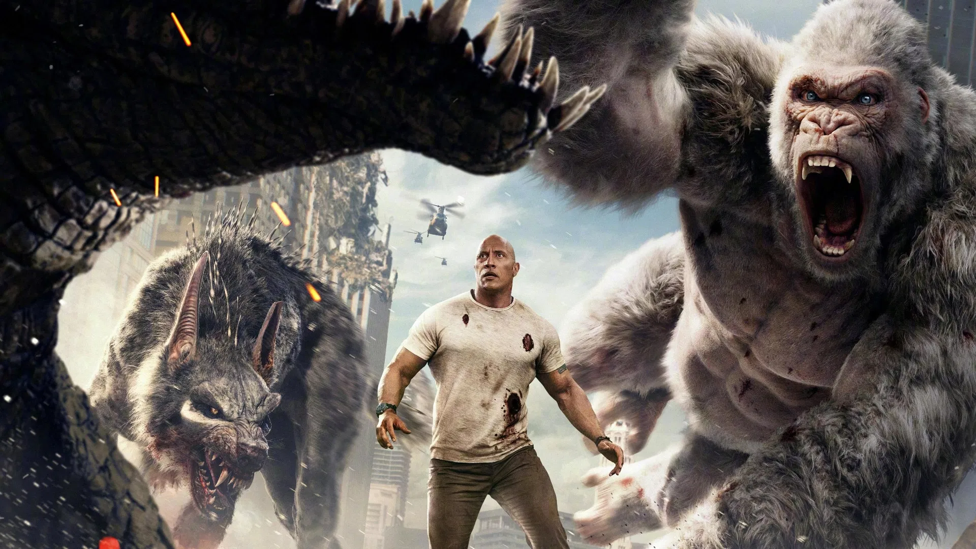 Rampage: Büyük Yıkım (2018) 2018, Aksiyon, Animasyon, Bilim Kurgu, Brad Peyton, Charlton Cuse, Dwayne Johnson, Jake Lacy, Jeffrey Dean Morgan, Joe Manganiello, Macera, Malin Akerman, Marley Shelton, Naomie Harris, Ryan Engle, Ryan J. Condal