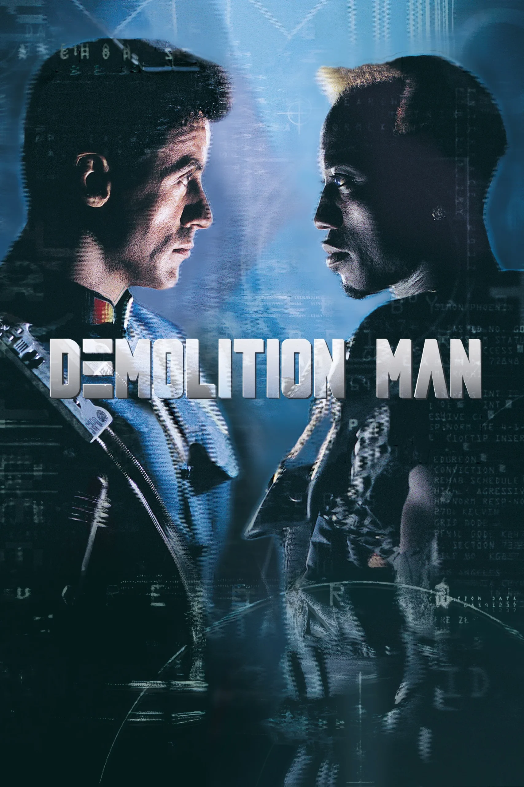 Cezalandırıcı - Demolition Man (1993) 1993, Aksiyon, Bilim Kurgu, Daniel Waters, Gerilim, Marco Brambilla, Nigel Hawthorne, Peter M. Lenkov, Robert Reneau, Sandra Bullock, Sylvester Stallone, Wesley Snipes
