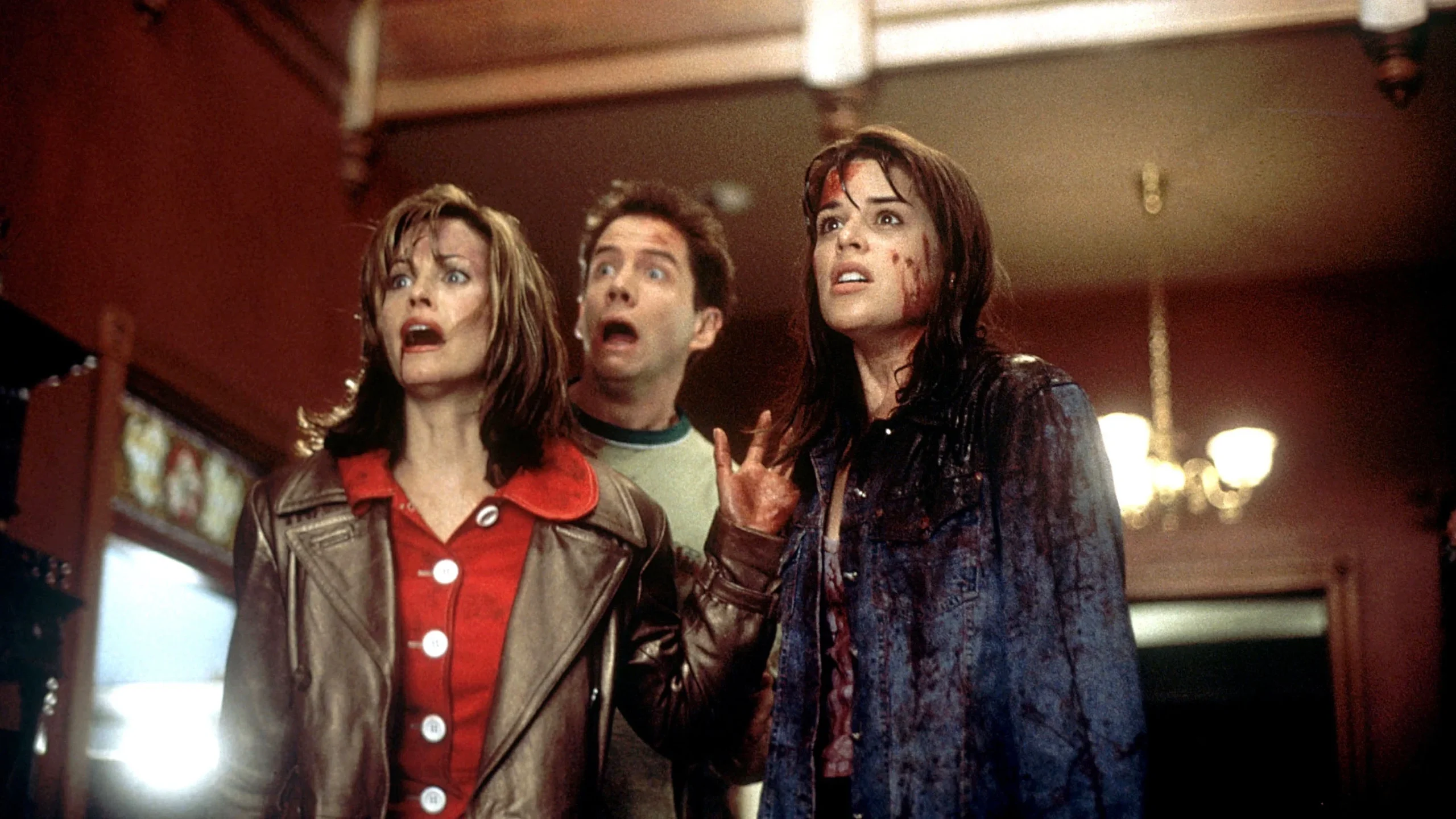 Çığlık - Scream (1996) 1996, Courteney Cox, David Arquette, Drew Barrymore, Gizem, Kevin Williamson, Komedi, Korku, Neve Campbell, Wes Craven