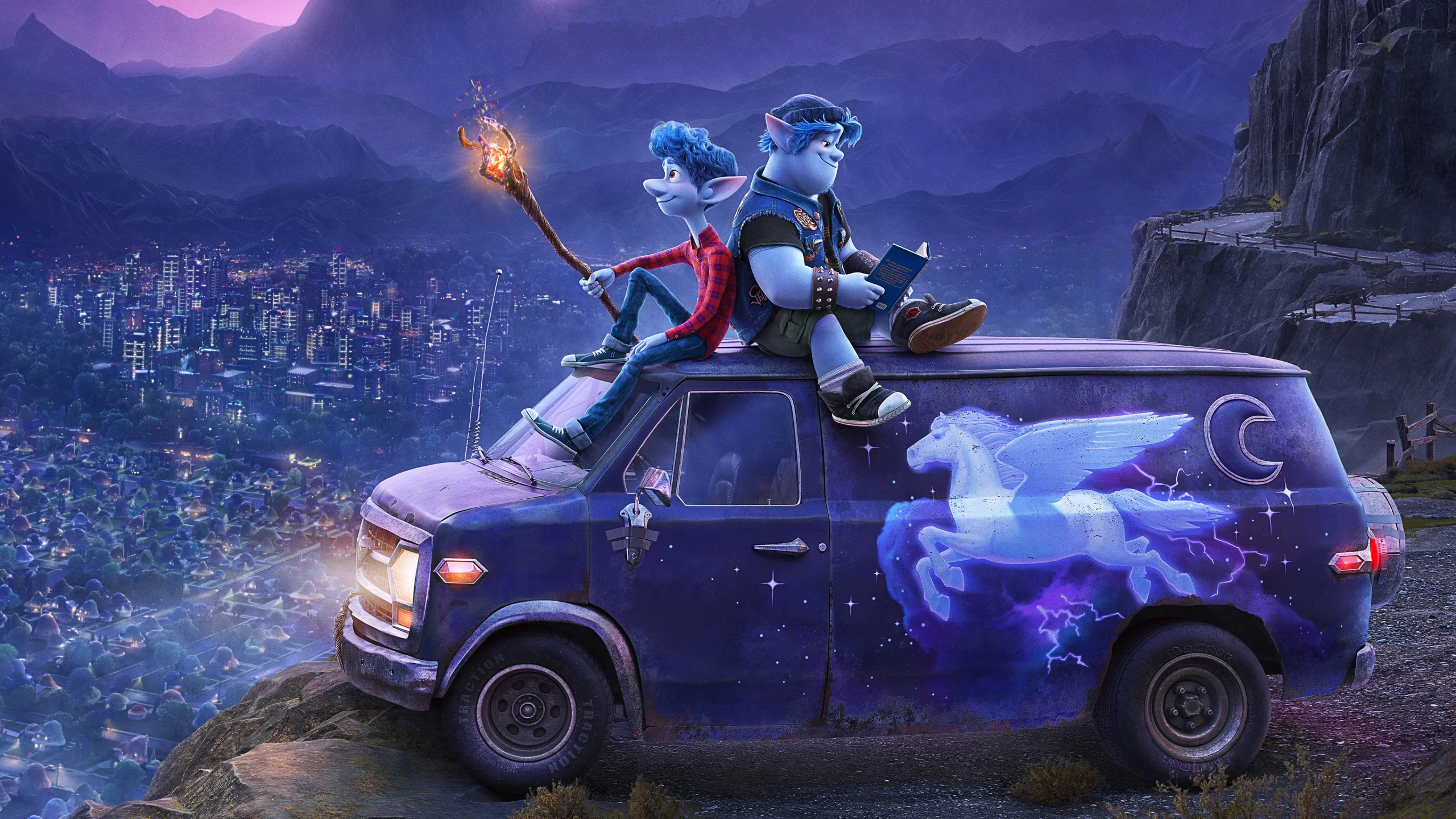 Hadi Gidelim - Onward (2020) 2020, Ali Wong, Animasyon, Chris Pratt, Dan Scanlon, Fantastik, Jason Heeadley, John Ratzenberger, Julia Louis-Dreyfus, Keith Bunin, Komedi, Macera, Octavia Spencer, Tom Holland