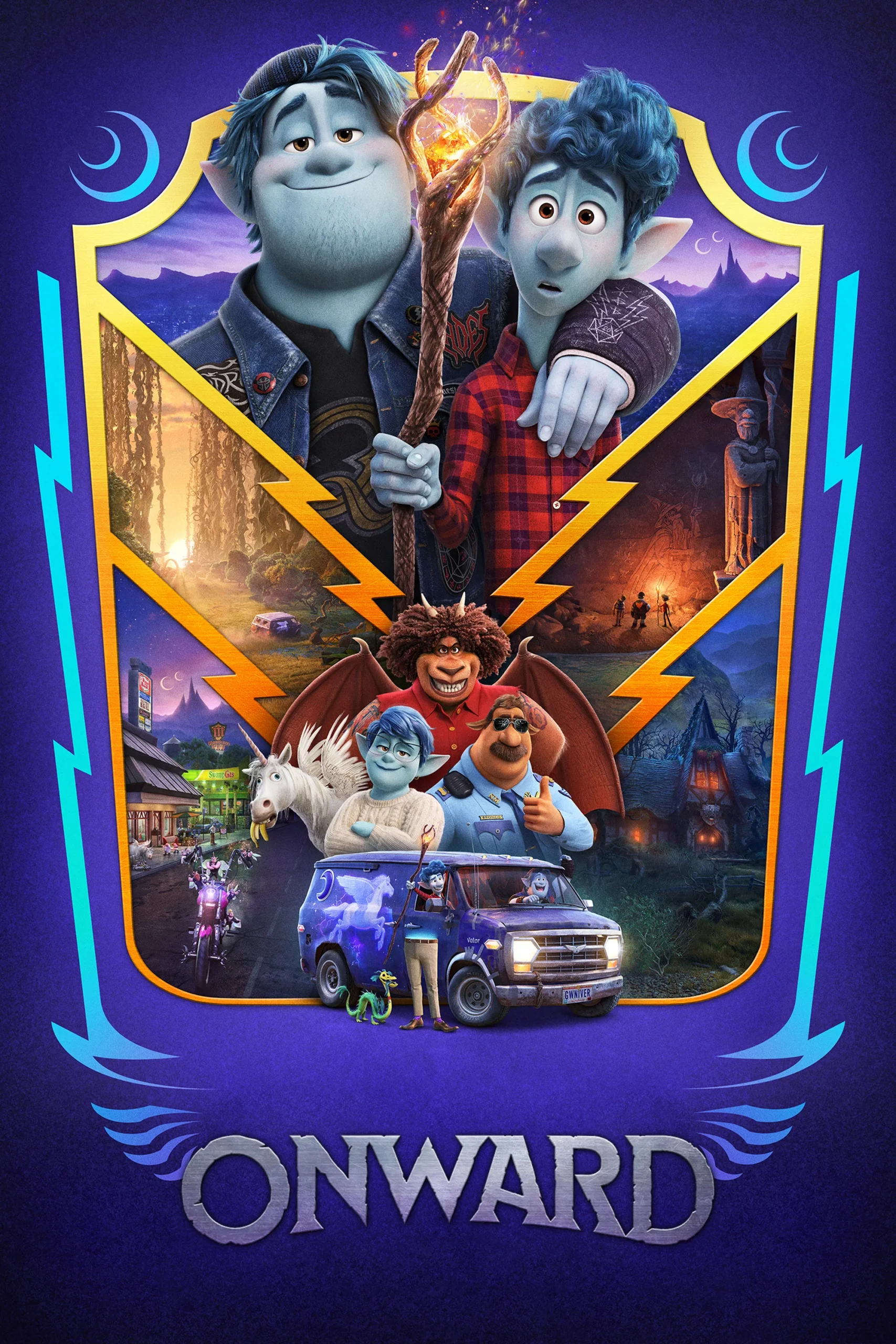 Hadi Gidelim - Onward (2020) 2020, Ali Wong, Animasyon, Chris Pratt, Dan Scanlon, Fantastik, Jason Heeadley, John Ratzenberger, Julia Louis-Dreyfus, Keith Bunin, Komedi, Macera, Octavia Spencer, Tom Holland
