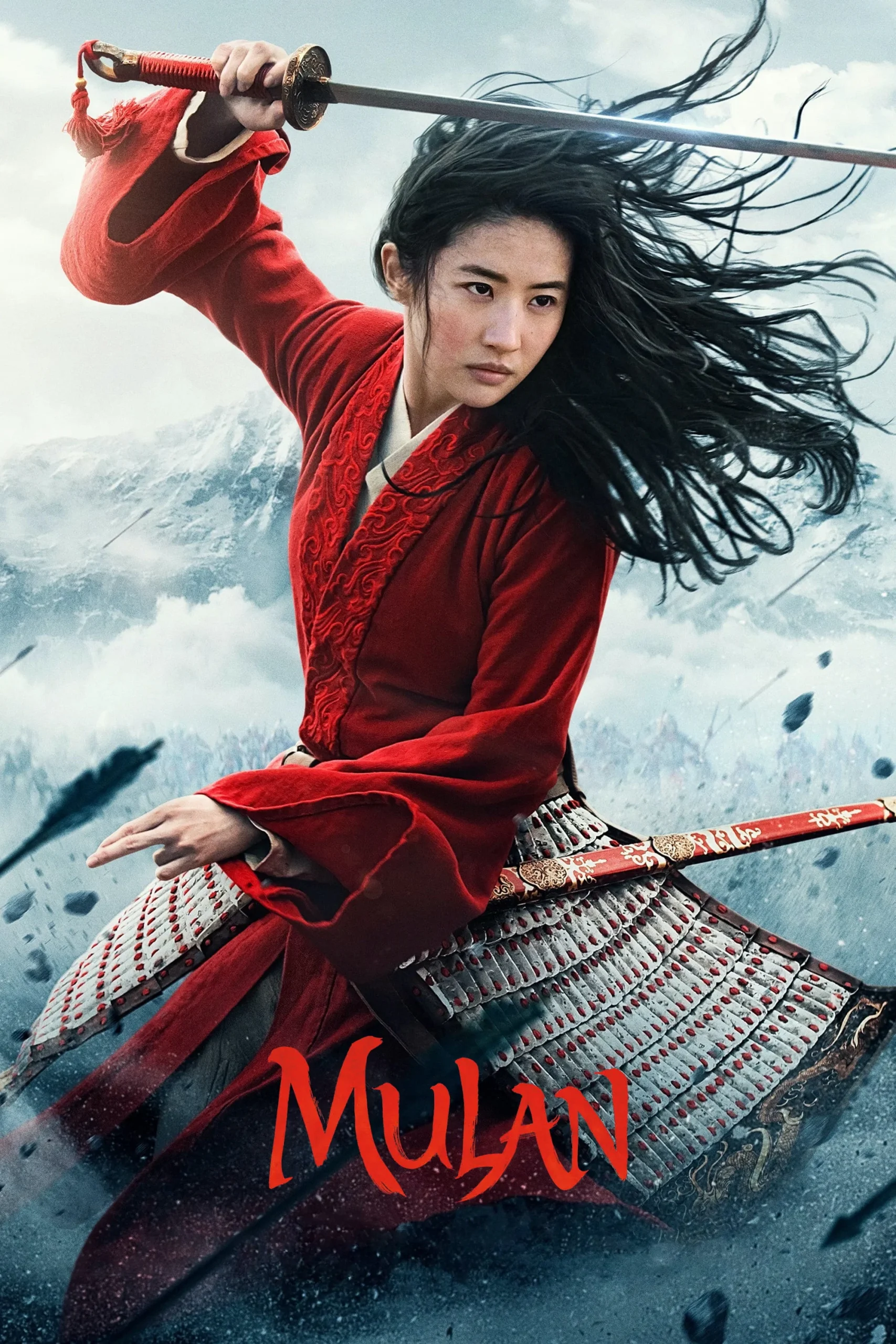 Mulan (2020) 2020, Aksiyon, Amanda Silver, Donnie Yen, Dram, Fantastik, Gong Li, Jet Li, Lauren Hynek, Macera, Niki Caro, Rick Jaffa, Yifei Liu