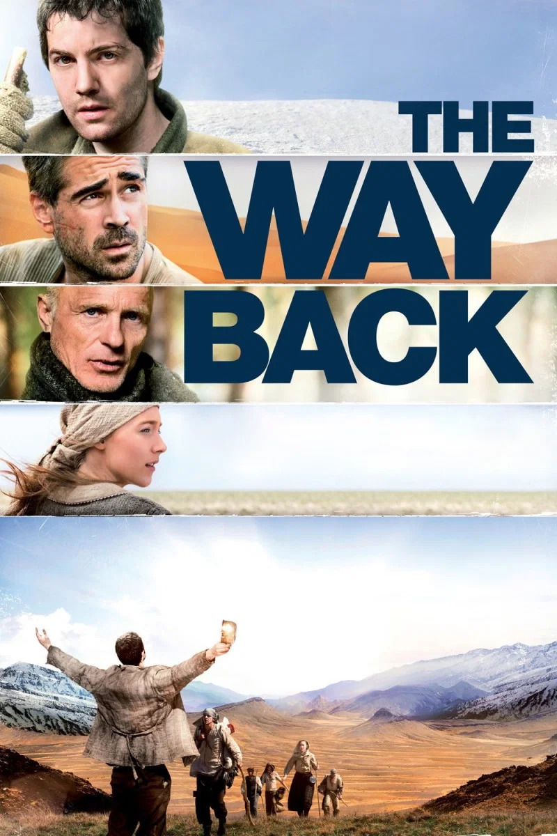 Özgürlük Yolu - The Way Back (2010) 2010, Alexandru Potocean, Colin Farrell, Dragos Bucur, Dram, Ed Harris, Jim Sturgess, Keith R. Clarke, Macera, Mark Strong, Peter Weir, Saoirse Ronan, Slavomir Rawicz, Tarih