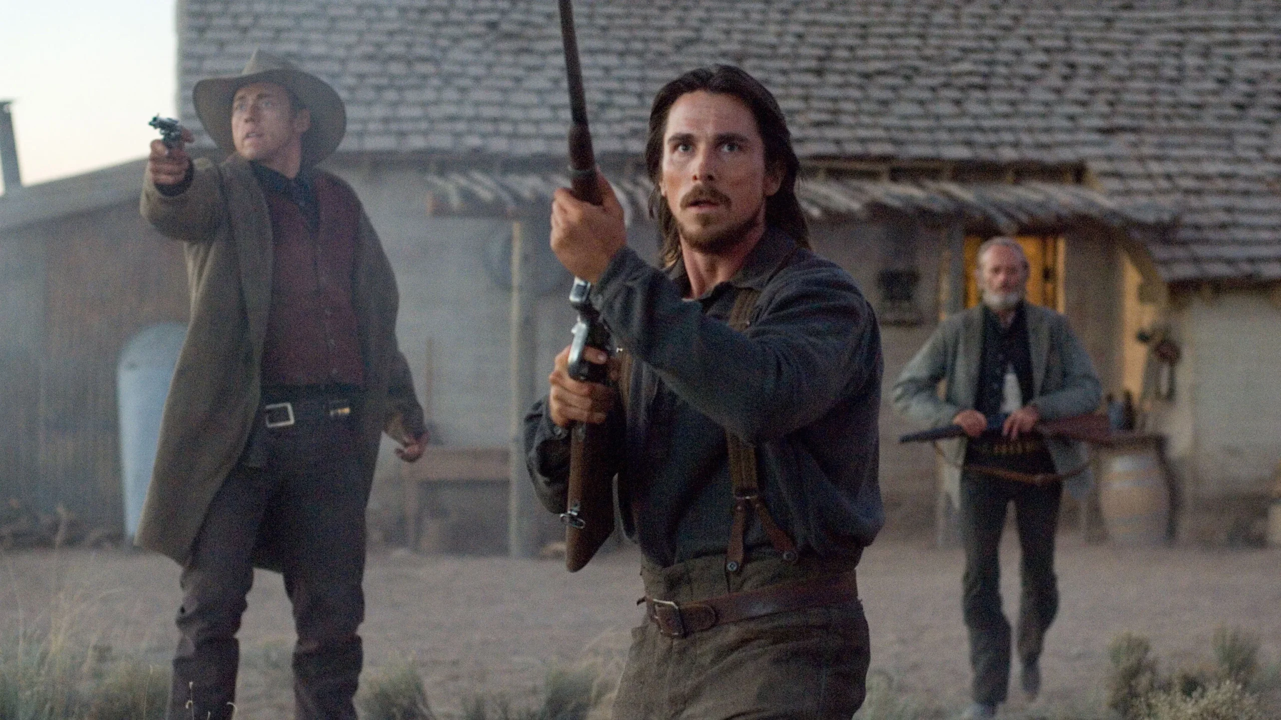 3:10 Treni - 3:10 To Yuma (2007) 2007, Aksiyon, Ben Foster, Christian Bale, Derek Haas, Dram, Halsted Welles, James Mangold, Logan Lerman, Michael Brandt, Russell Crowe, Suç, Western