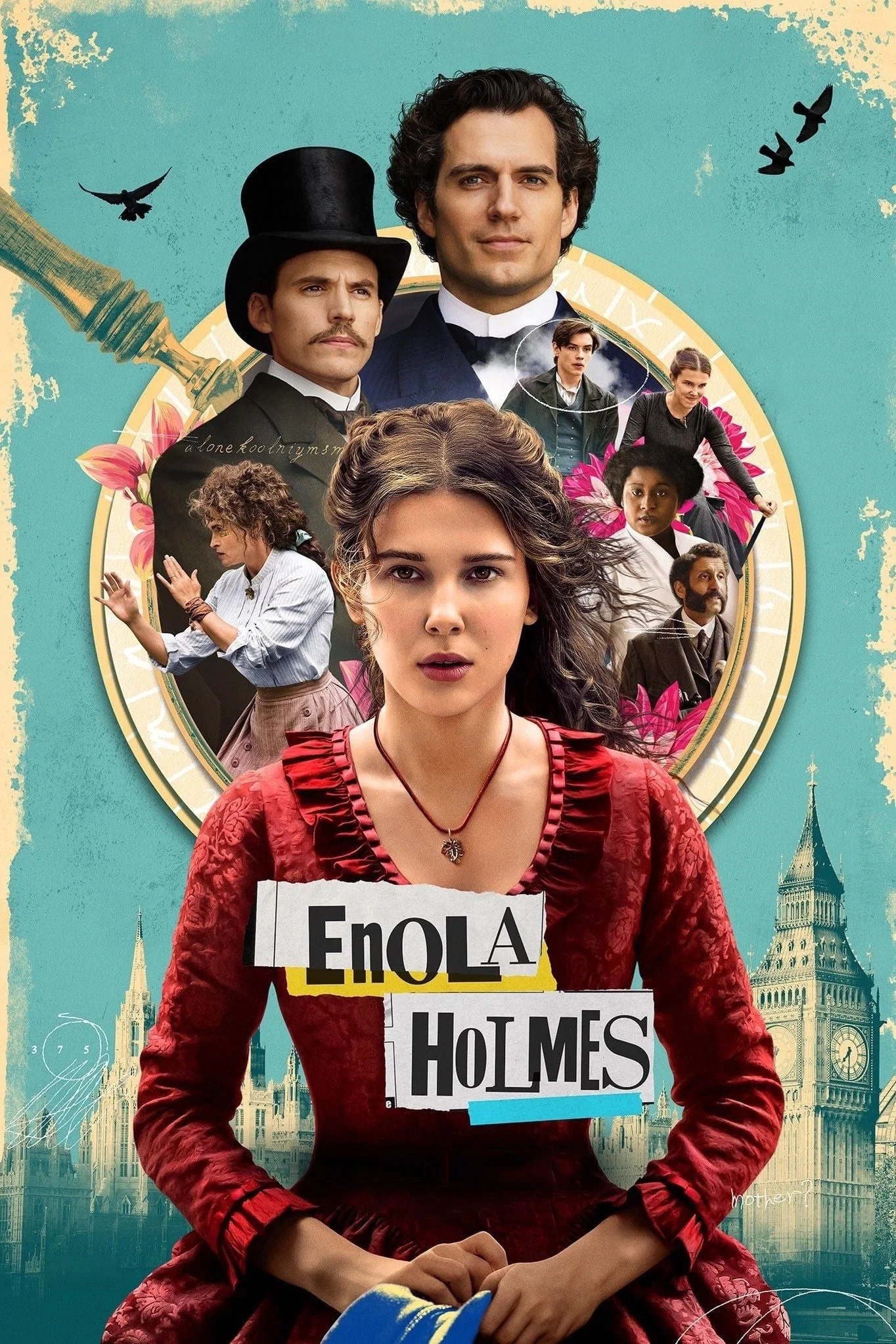 Enola Holmes (2020) 2020, Arthur Conan Doyle, Dram, Gizem, Harry Bradbeer, Helena Bonham Carter, Henry Cavill, Jack Thorne, Komedi, Macera, Millie Bobby Brown, Nancy Springer, Sam Claflin, Suç
