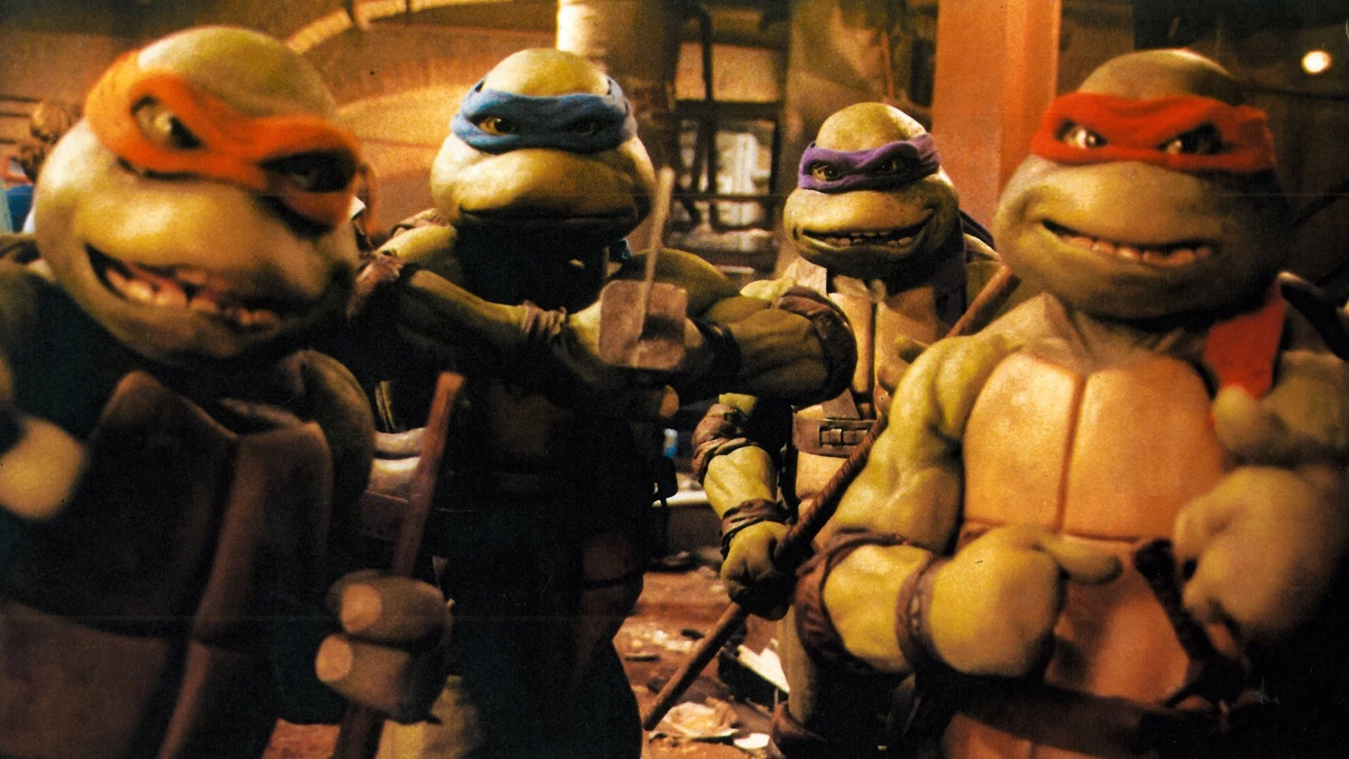 Ninja Kaplumbağalar - Teenage Mutant Ninja Turtles (1990) 1990, Aile, Aksiyon, Bobby Herbeck, Elias Koteas, Josh Pais, Judith Hoag, Kevin Eastman, Komedi, Macera, Peter Laird, Steve Barron