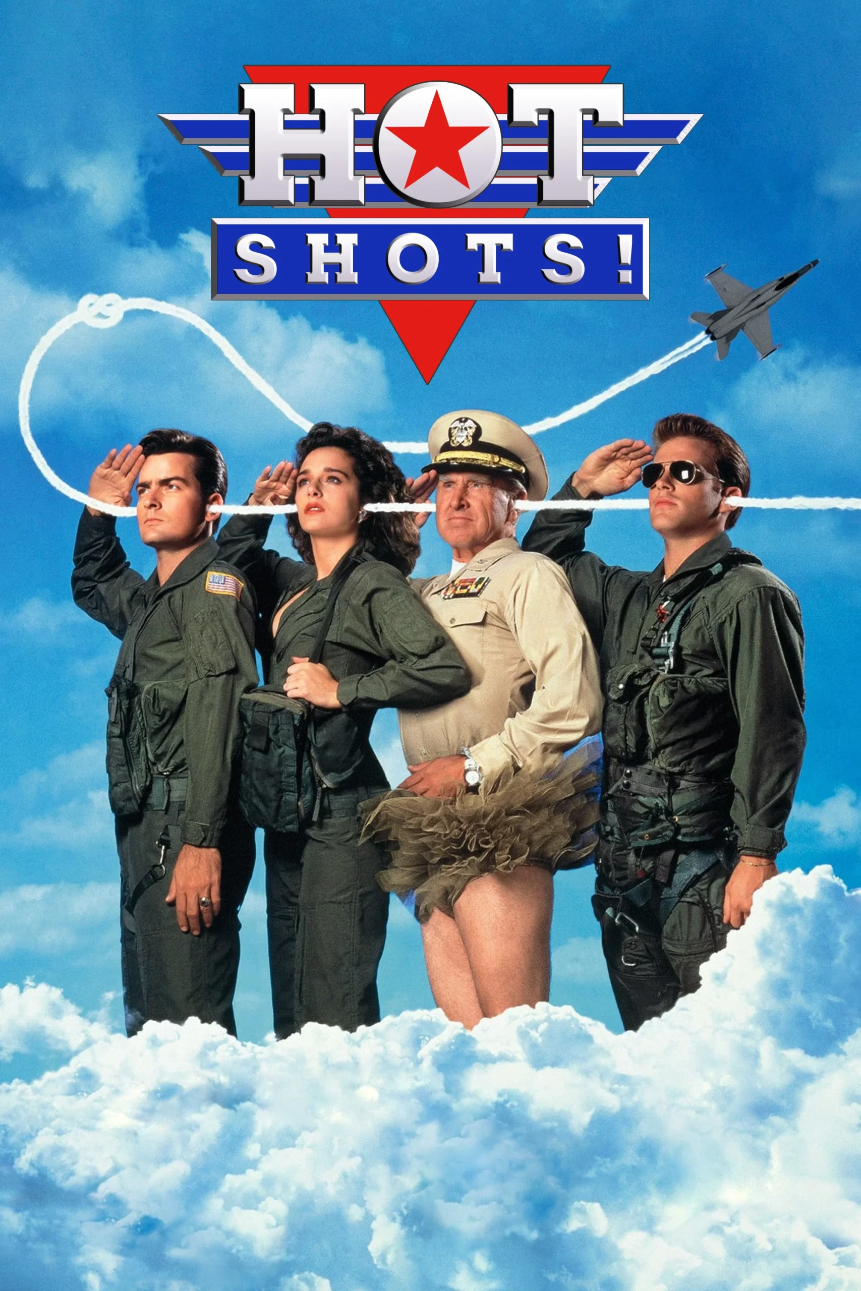 Sıkı Atışlar - Hot Shots! (1991) 1991, Aksiyon, Cary Elwes, Charlie Sheen, Jim Abrahams, Komedi, Lloyd Bridges, Pat Proft, Valeria Golino