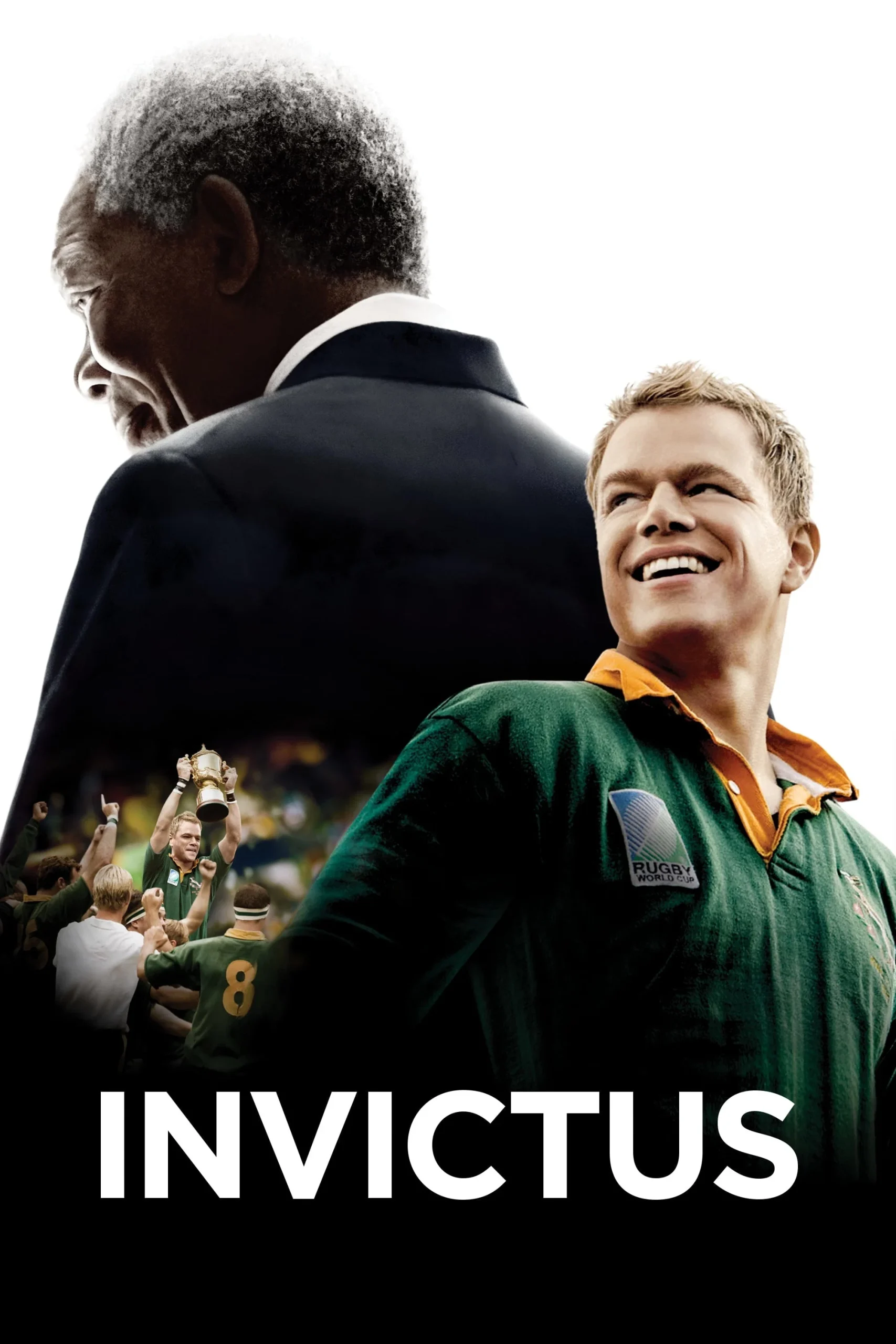 Yenilmez - Invictus (2009) 1 Yenilmez - Invictus (2009) 2009, Anthony Peckham, Biyografi, Clint Eastwood, Dram, John Carlin, Matt Damon, Morgan Freeman, Spor, Tarih, Tony Kgoroge