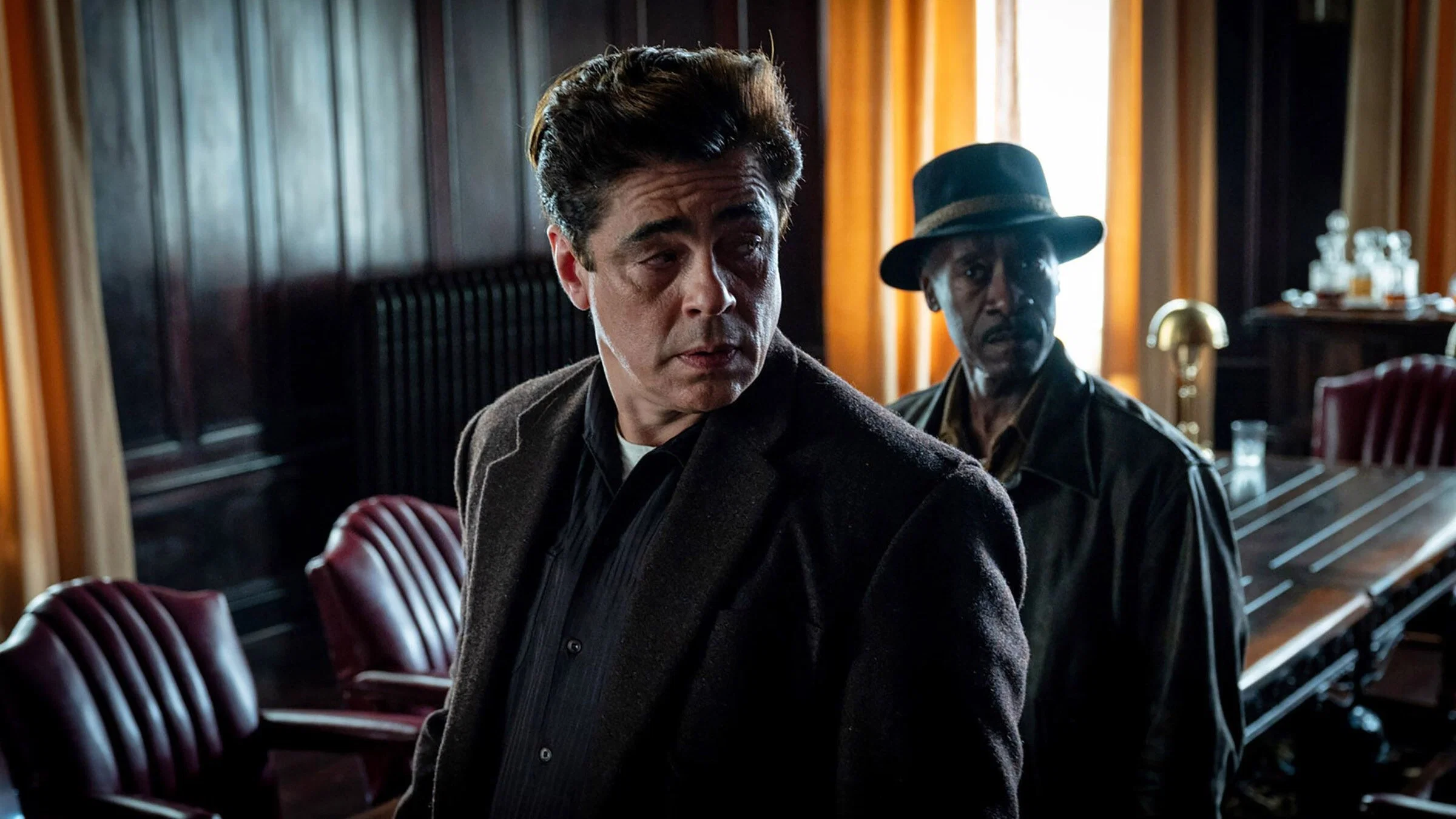 Beklenmedik Hamle 2021, Amerika Birleşik Devletleri, Benicio Del Toro, Brendan Fraser, David Harbour, Don Cheadle, Ed Solomon, Gerilim, İngilizce, Jon Hamm, Matt Damon, Noah Jupe, Ray Liotta, Steven Soderbergh, Suç
